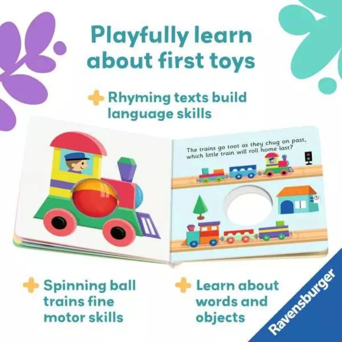 Play+ Ready Steady Shake Rattle Book - First Toy - Image 8