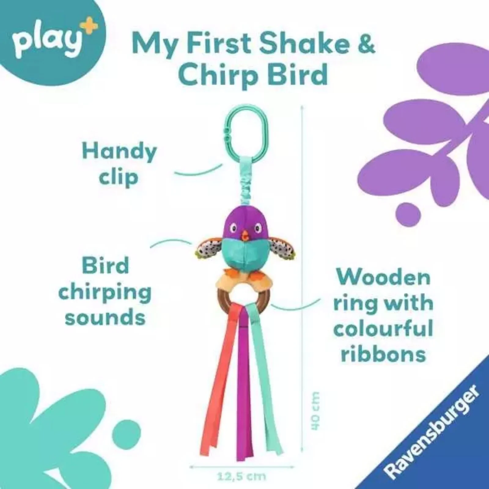 Play+ Shake & Chirp Bird - Image 3