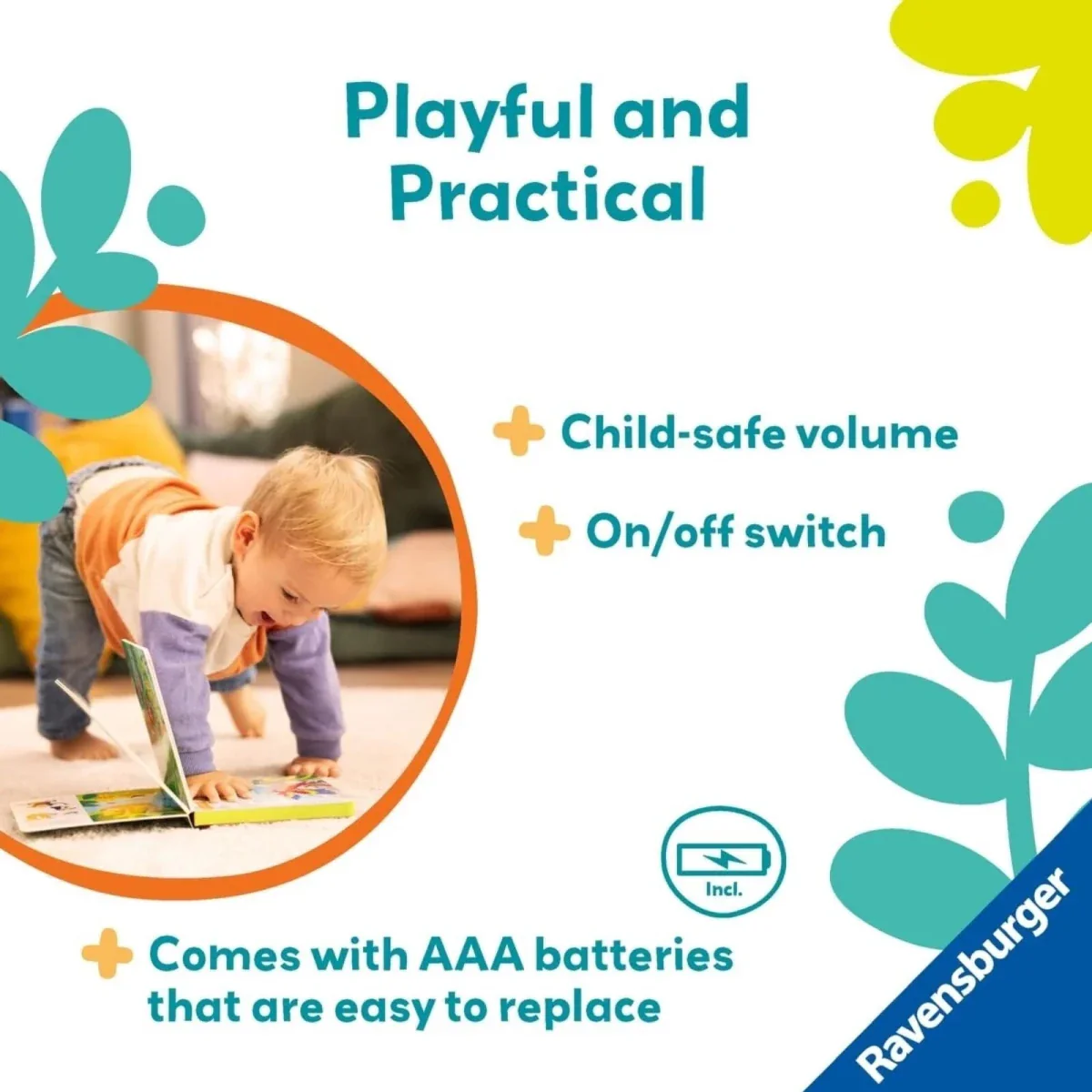 Play+ Shh... Who's there? Baby Animals Book with Sounds - Image 9