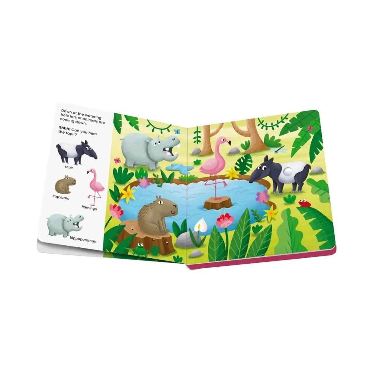 Play+ Shh... Who's there? Jungle Animals Book with Sounds - Image 3