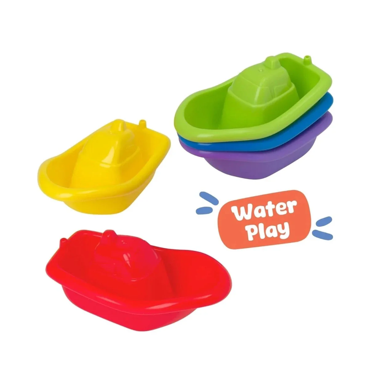 Play Tots Bath Stacking Boats - Image 2