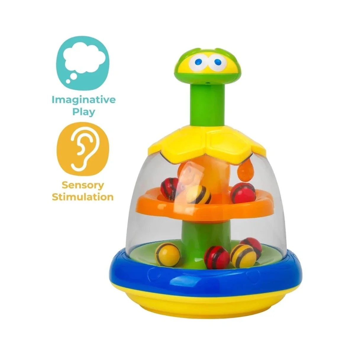 Play Tots Busy Bees Spinning Top - Image 2