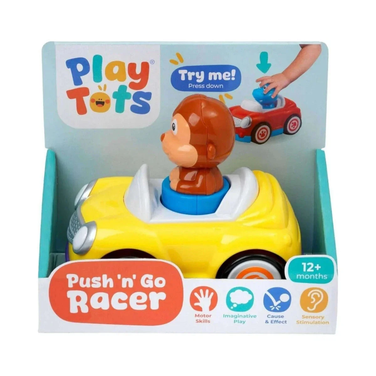 Play Tots Push & Go Racer Car Assorted - Image 2