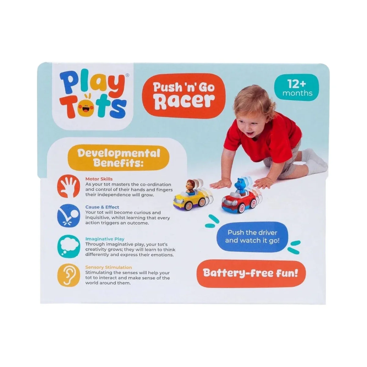 Play Tots Push & Go Racer Car Assorted - Image 6
