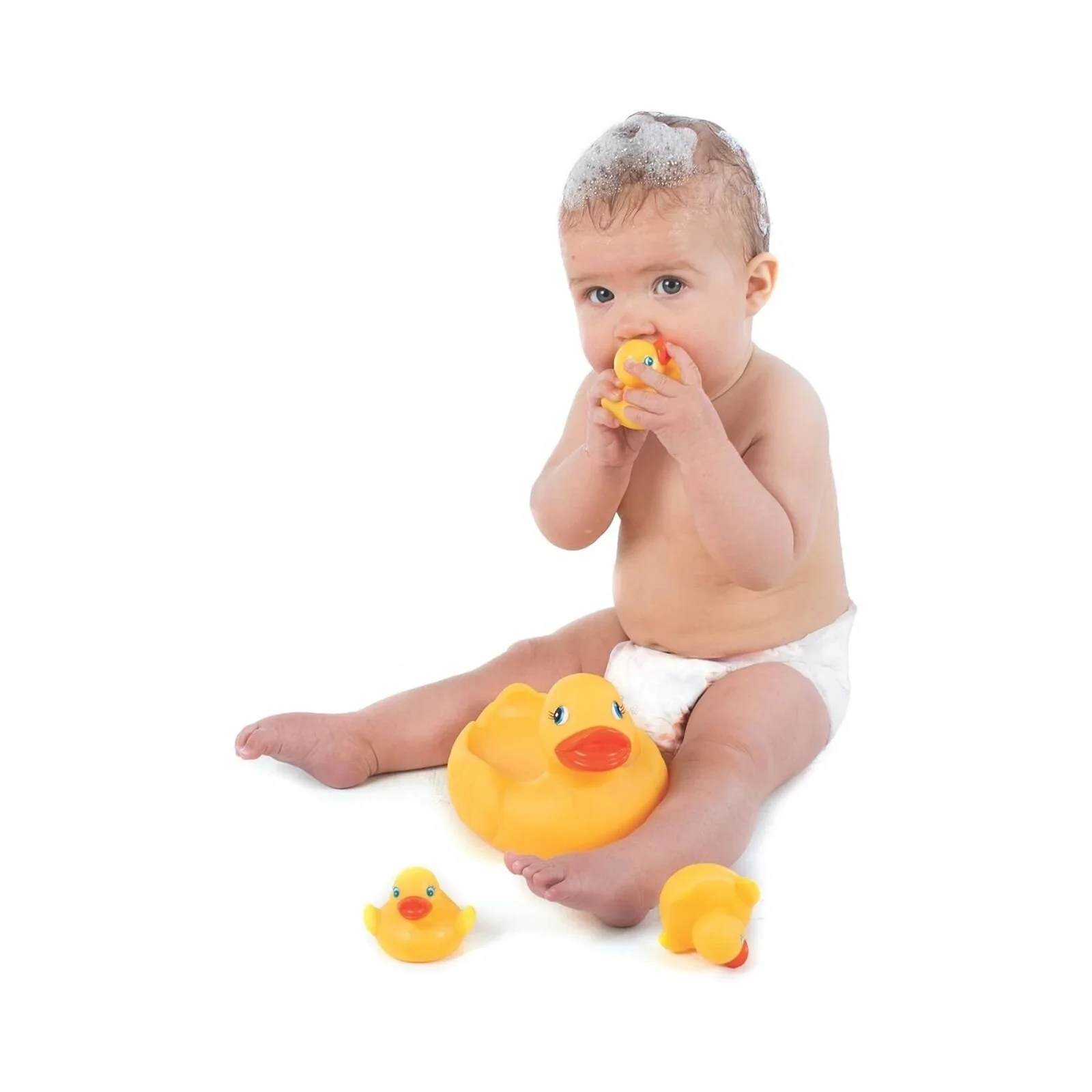PlayGro Bath Duckie Family Pack of 4 - Image 4