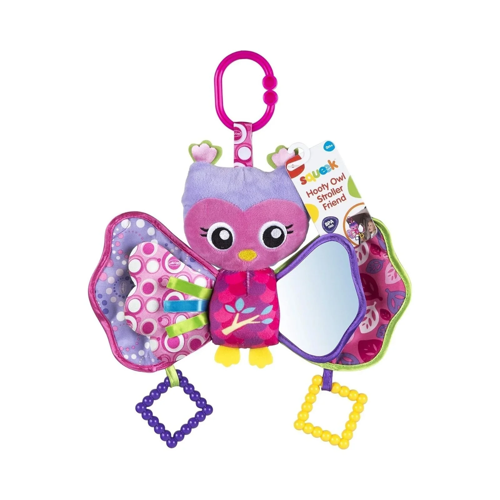 Playgro Hooty Owl Stroller Friend - Image 3