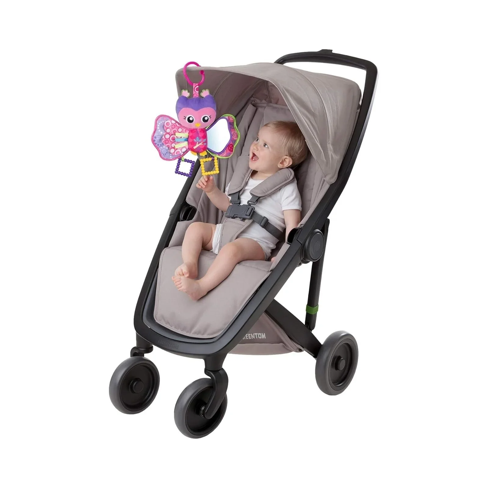 Playgro Hooty Owl Stroller Friend - Image 4