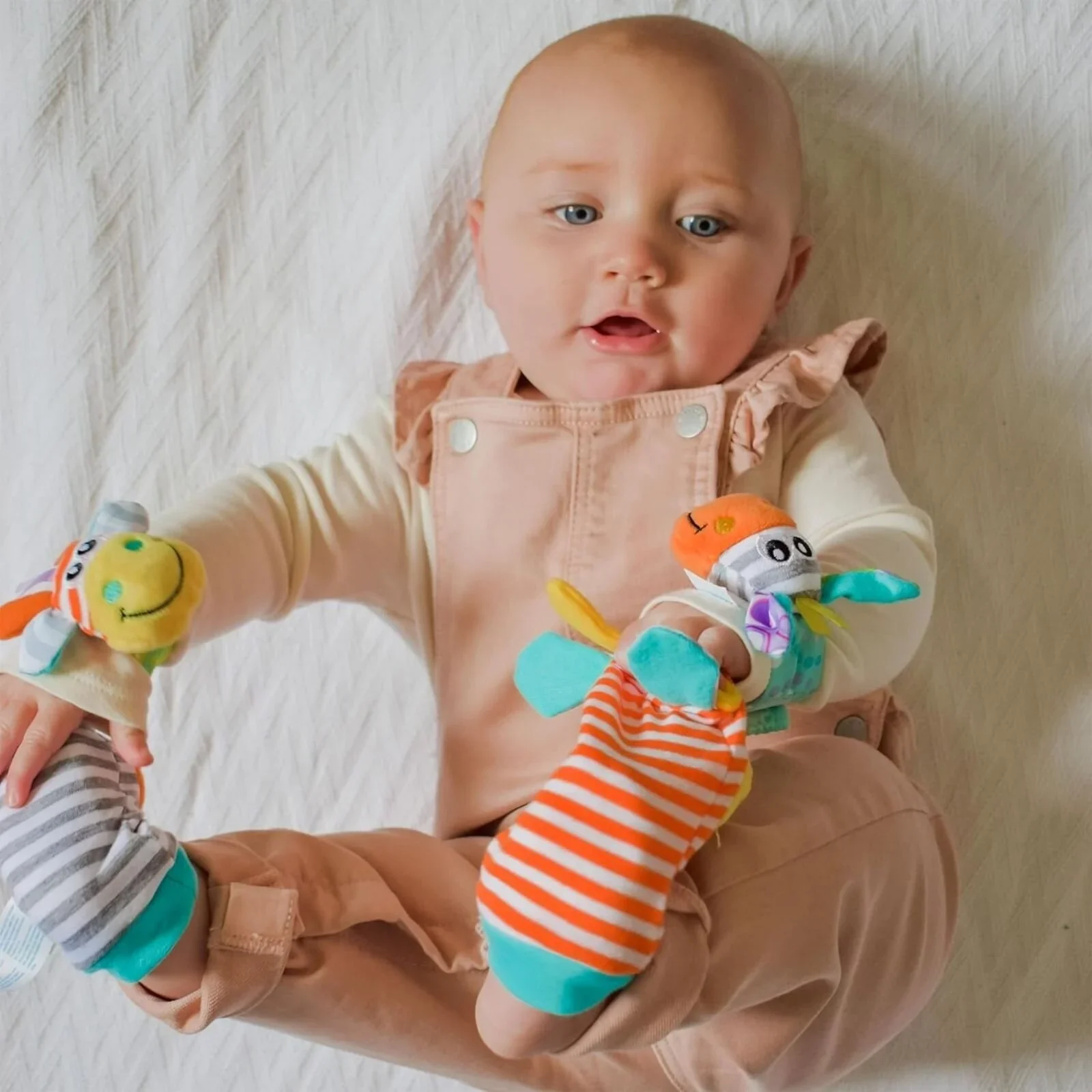 Playgro Jungle Wrist Rattle & Foot Finder - Image 6