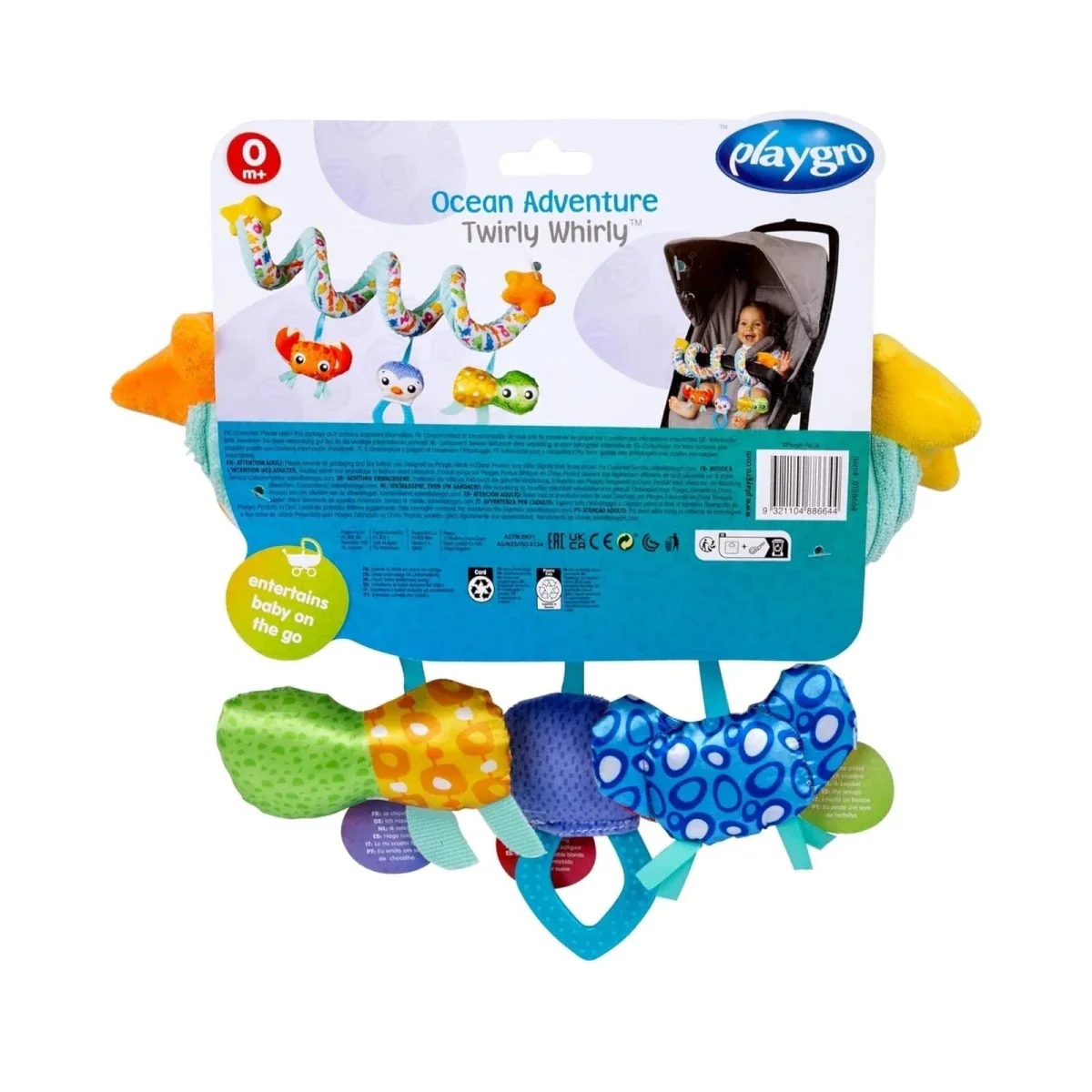 Playgro Ocean Adventure Twirly Whirly - Image 6
