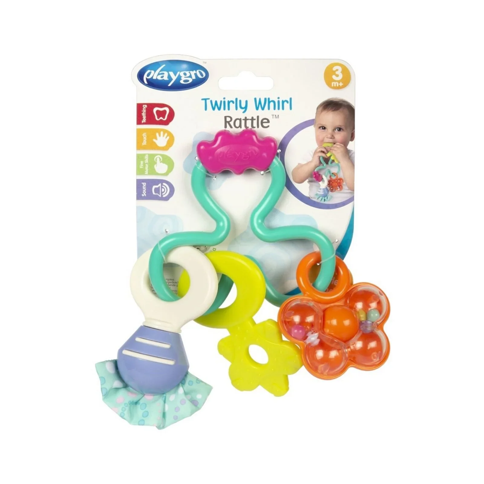 Playgro Twirly Whirl Rattle - Image 4