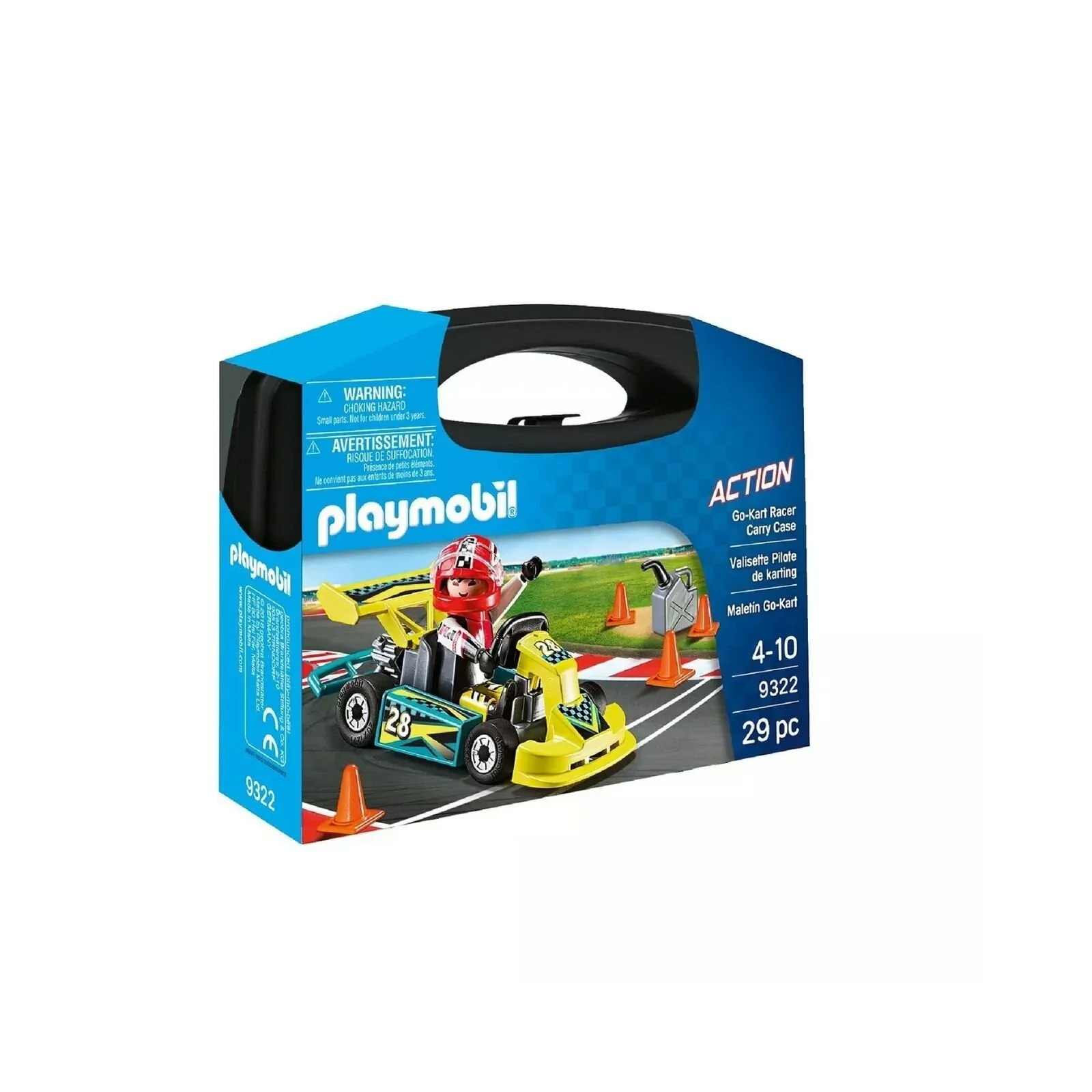 Playmobil Action Go-Kart Racer Small Carry Case 9322 - Image 3