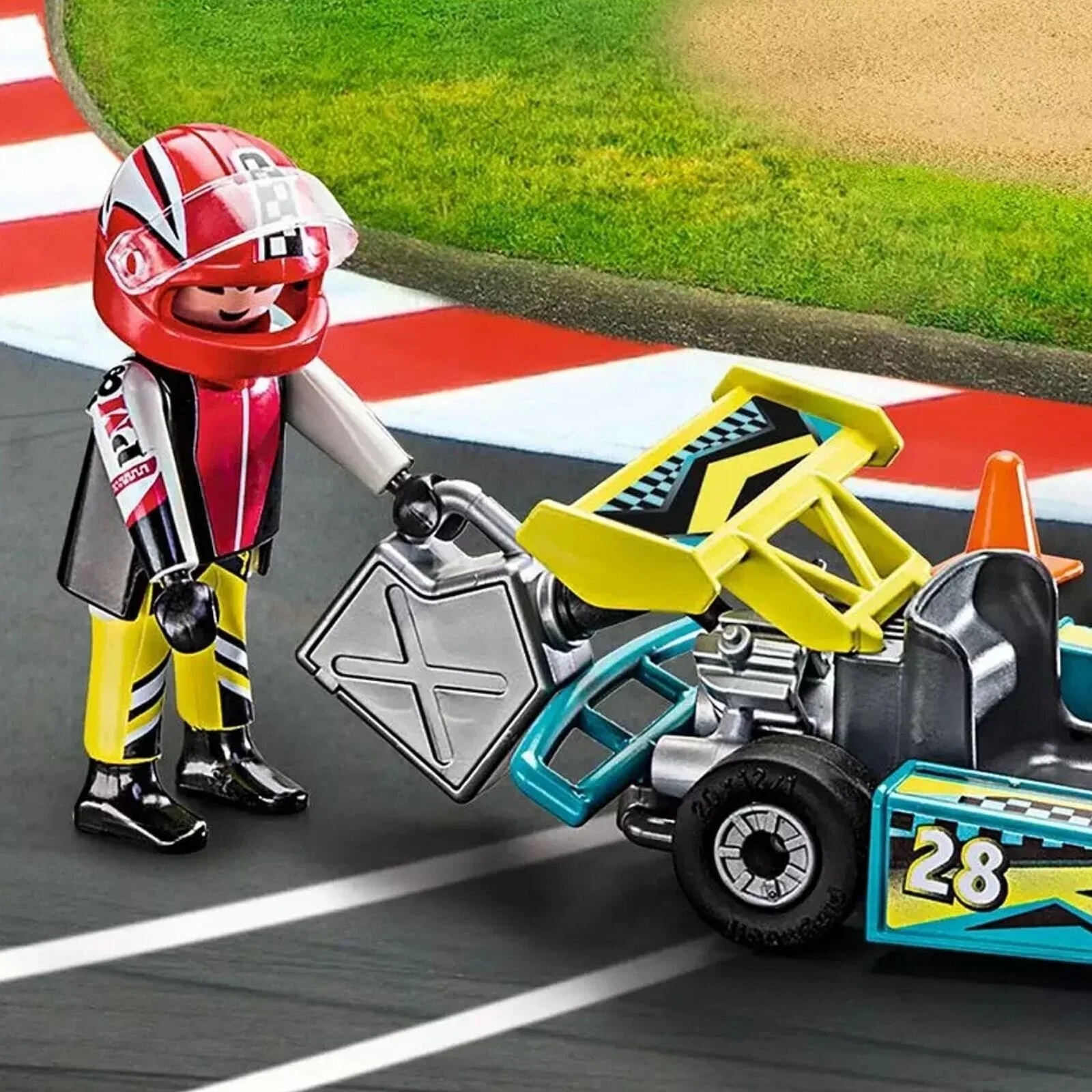 Playmobil Action Go-Kart Racer Small Carry Case 9322 - Image 4