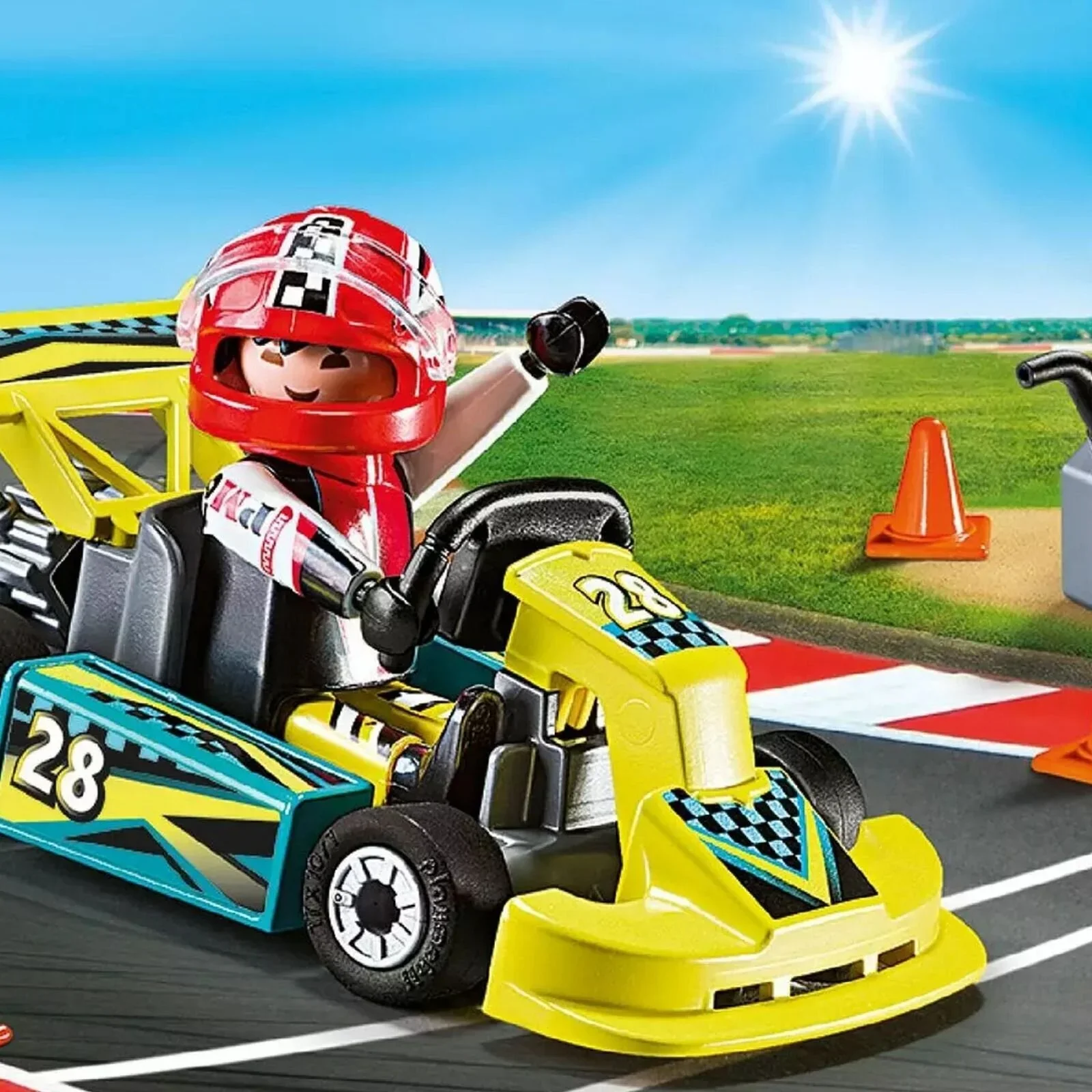 Playmobil Action Go-Kart Racer Small Carry Case 9322 - Image 5