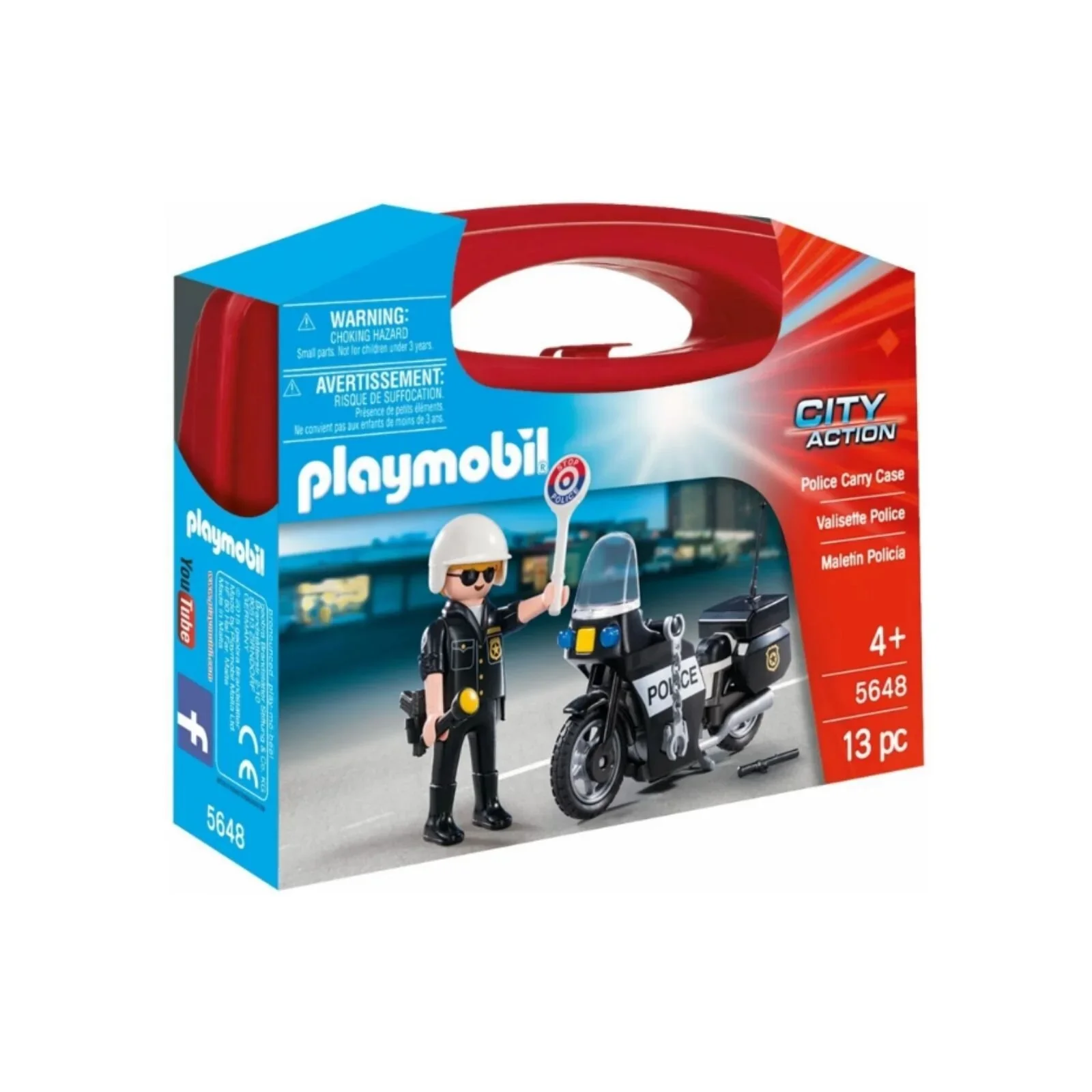 Playmobil City Action Police Small Carry Case 5648 - Image 2