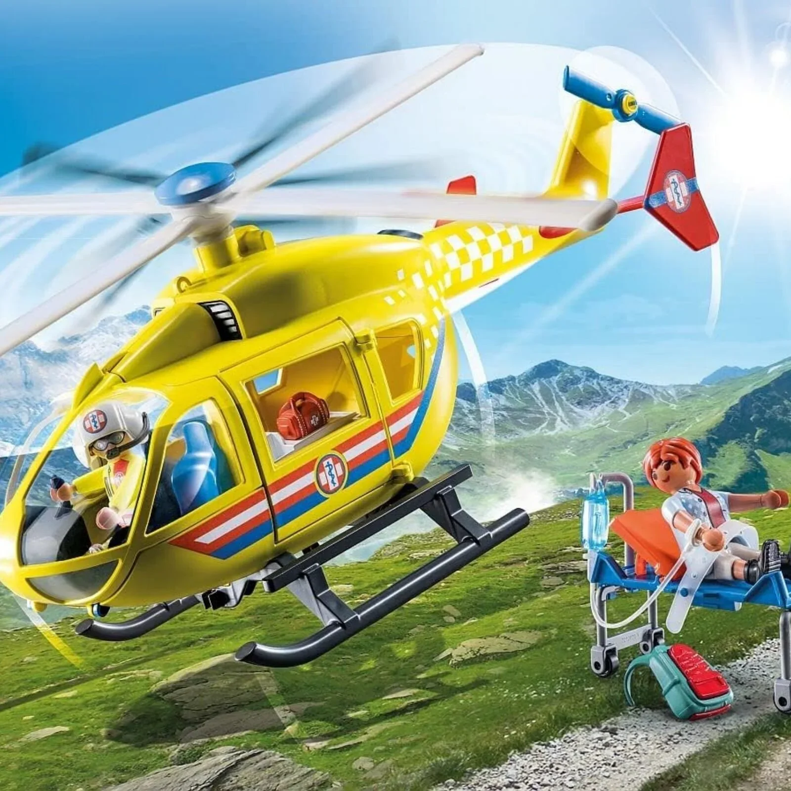 Playmobil City Life Medical Helicopter 71203 - Image 3