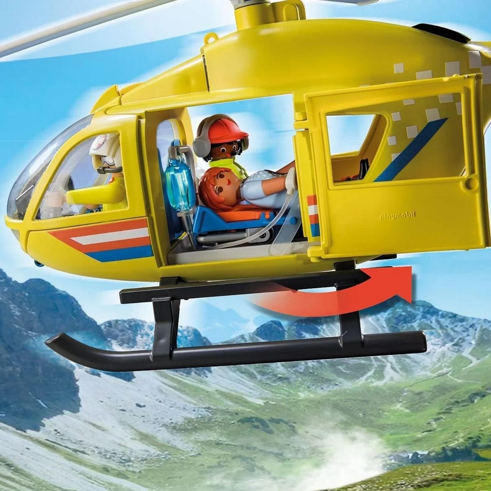 Playmobil City Life Medical Helicopter 71203 - Image 4