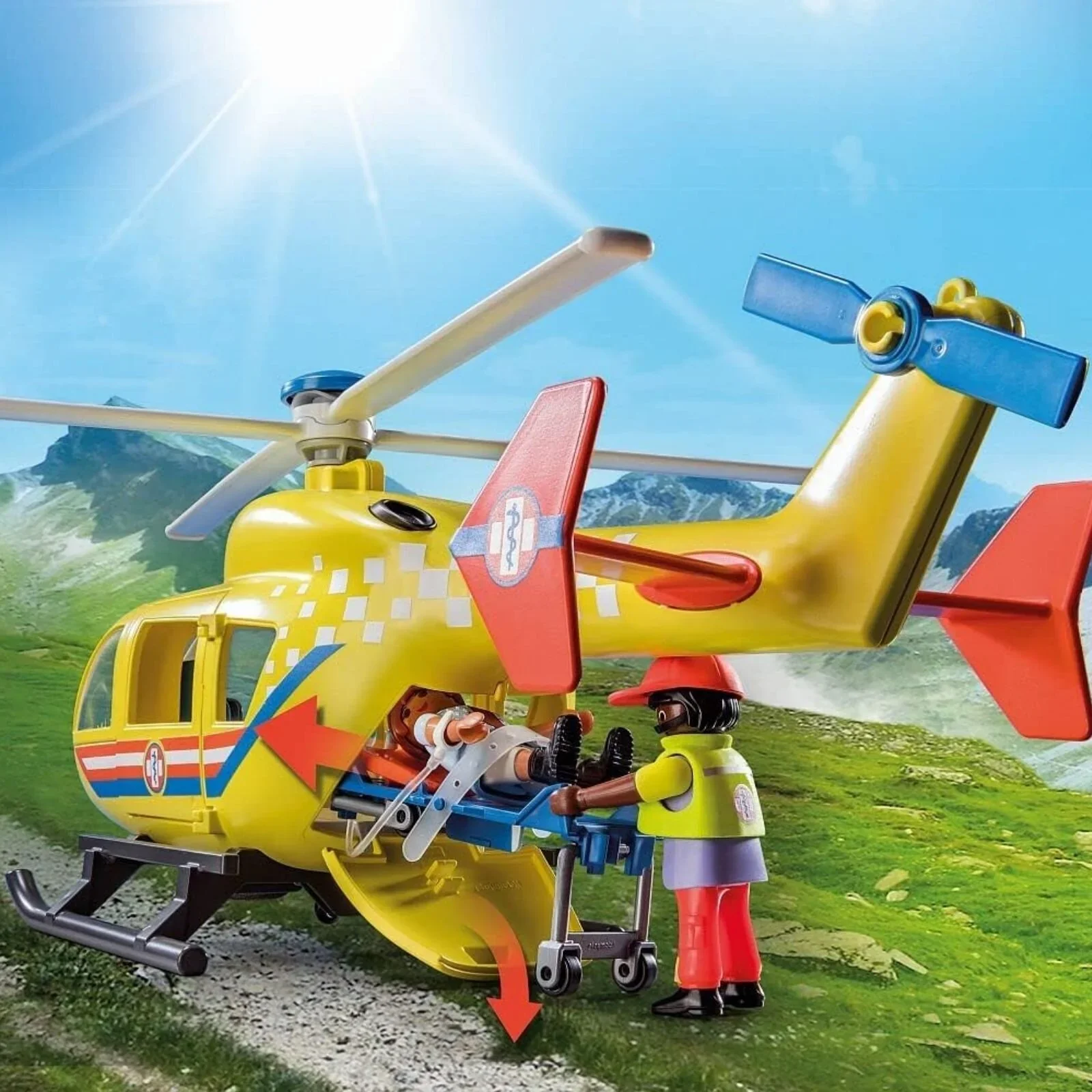 Playmobil City Life Medical Helicopter 71203 - Image 5