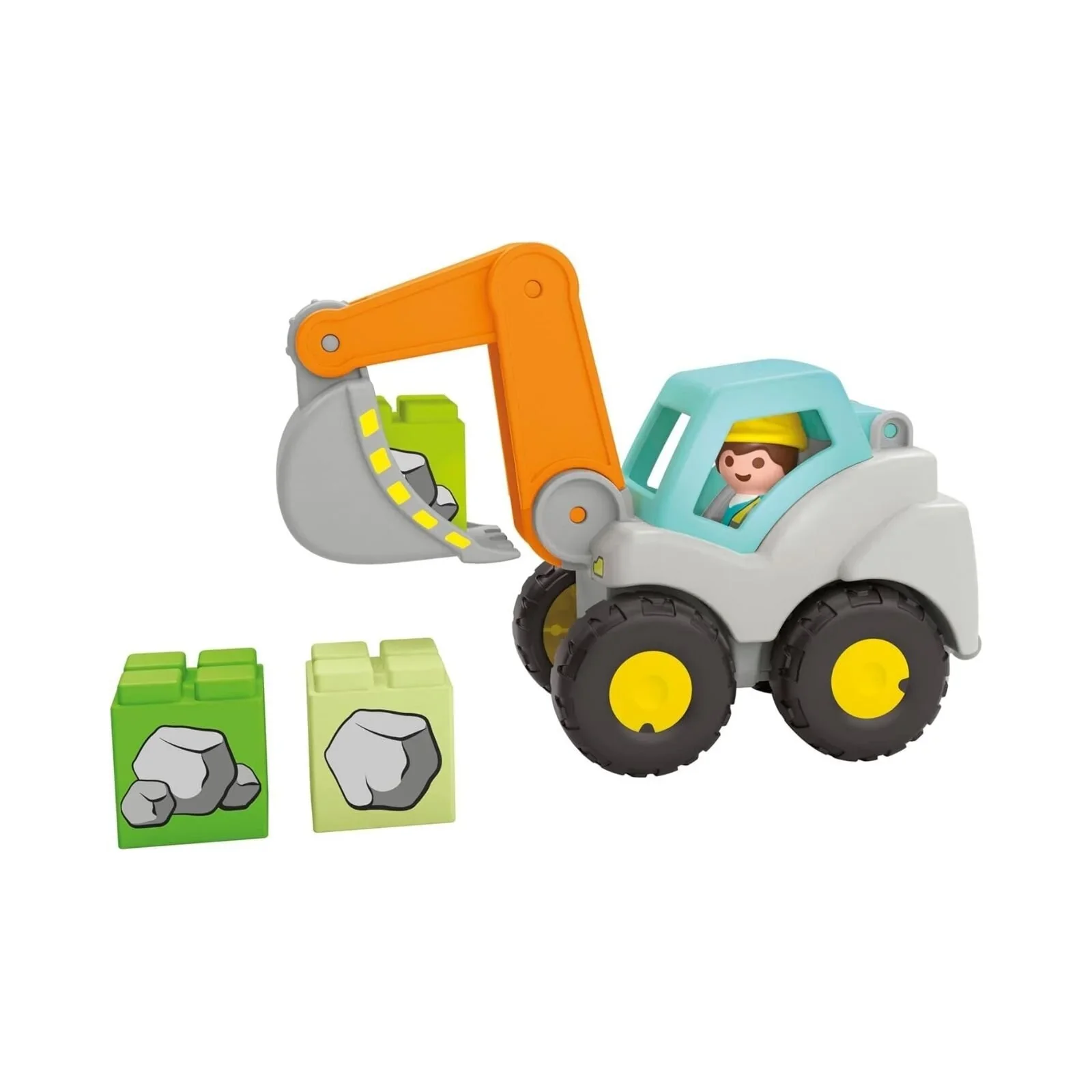 Playmobil Junior 71684 Shovel Excavator - Image 3