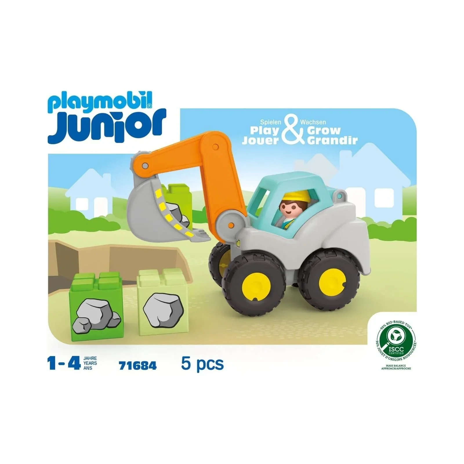 Playmobil Junior 71684 Shovel Excavator - Image 7