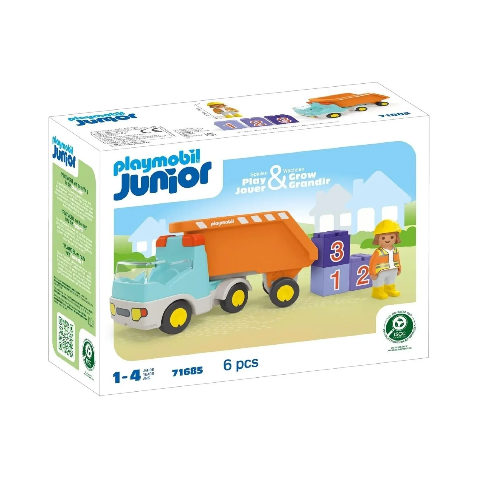Playmobil Junior 71685 Dump Truck - Image 2