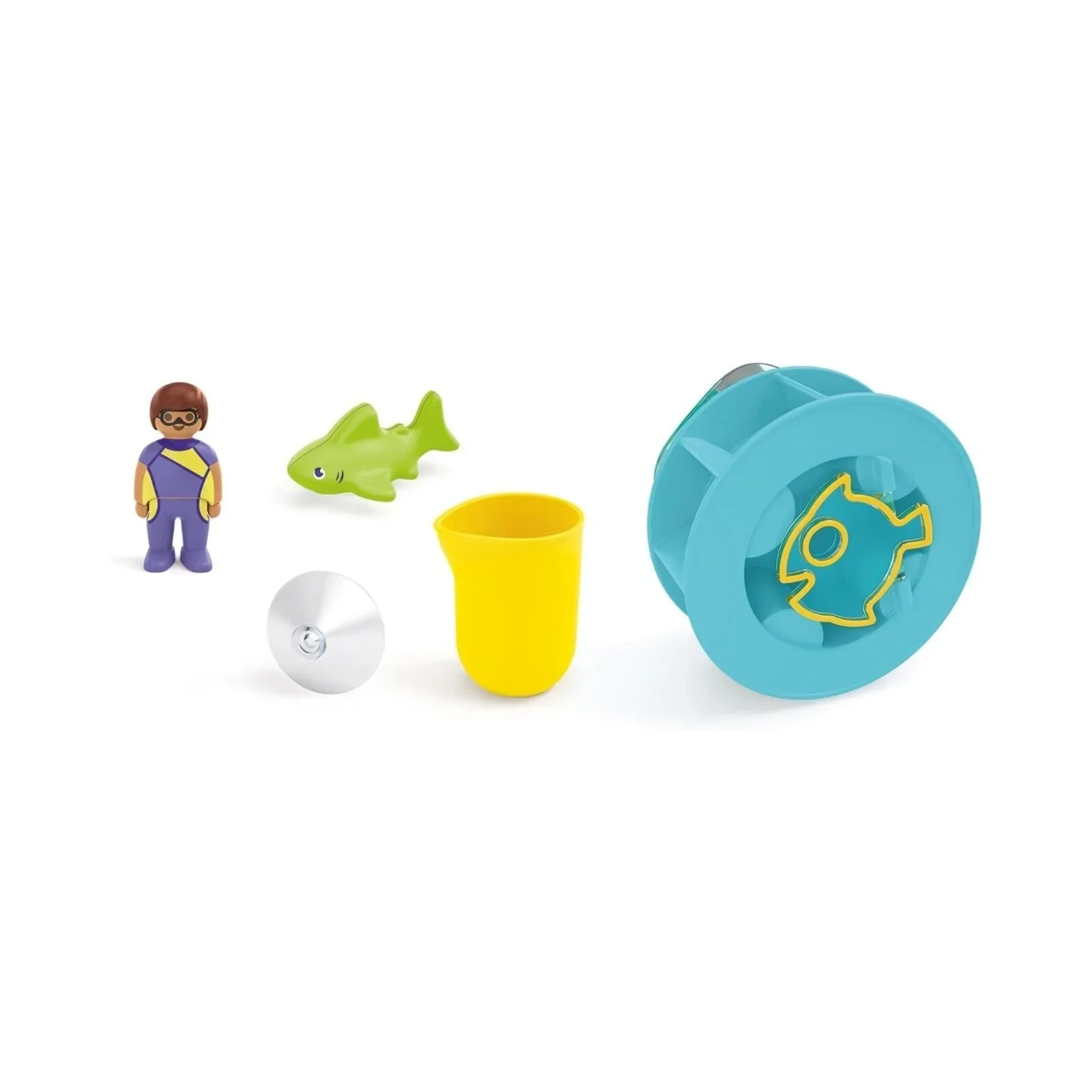 Playmobil Junior Aqua 71688 Water Wheel with Baby Shark - Image 3