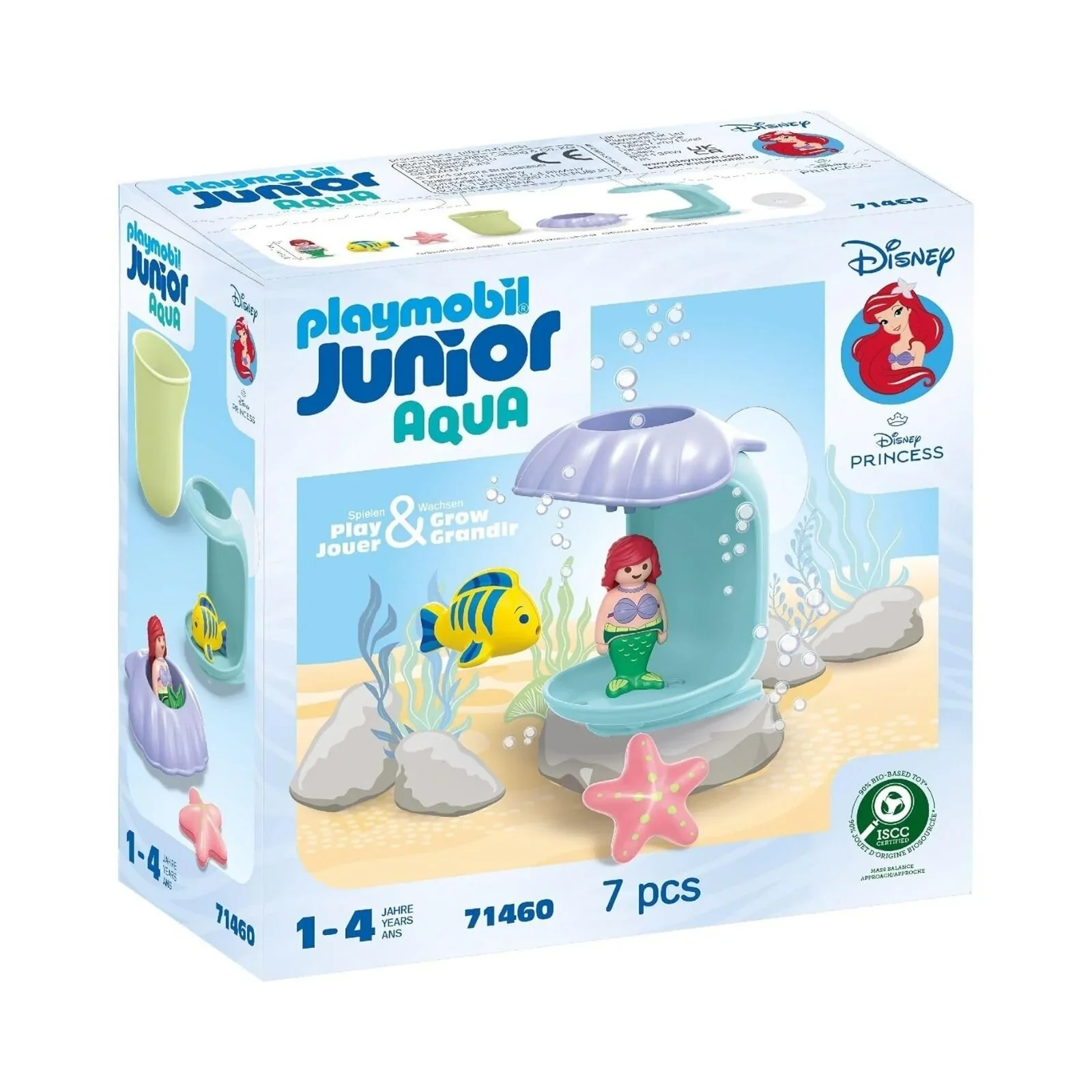 Playmobil Junior Aqua & Disney 71460 Ariel's Shell Shower - Image 2