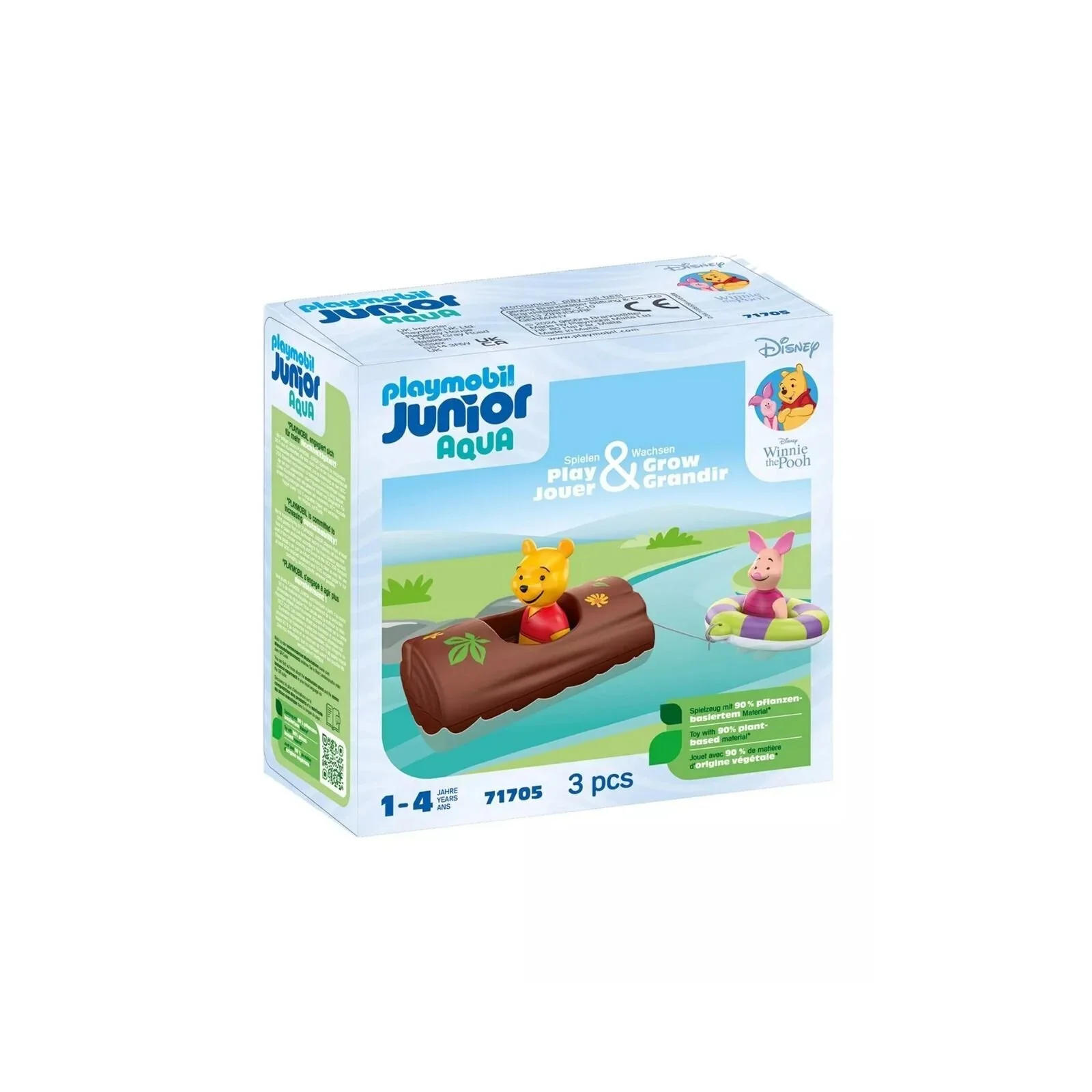 Playmobil Junior & Disney 71705 Winnie The Pooh's & Piglet's Water Adventure - Image 2