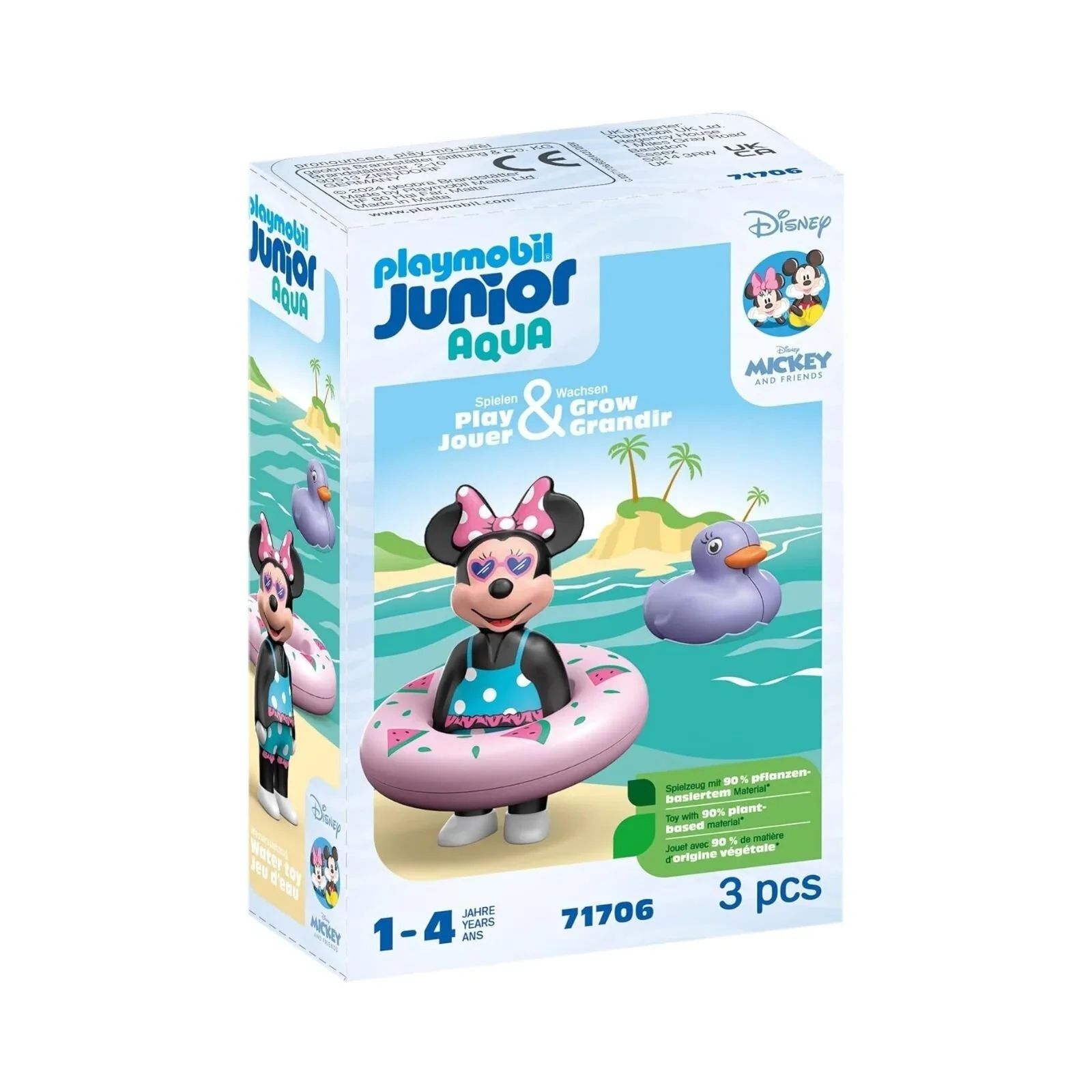 Playmobil Junior Disney Minnie Mouse's Beach Trip 71706 - Image 2