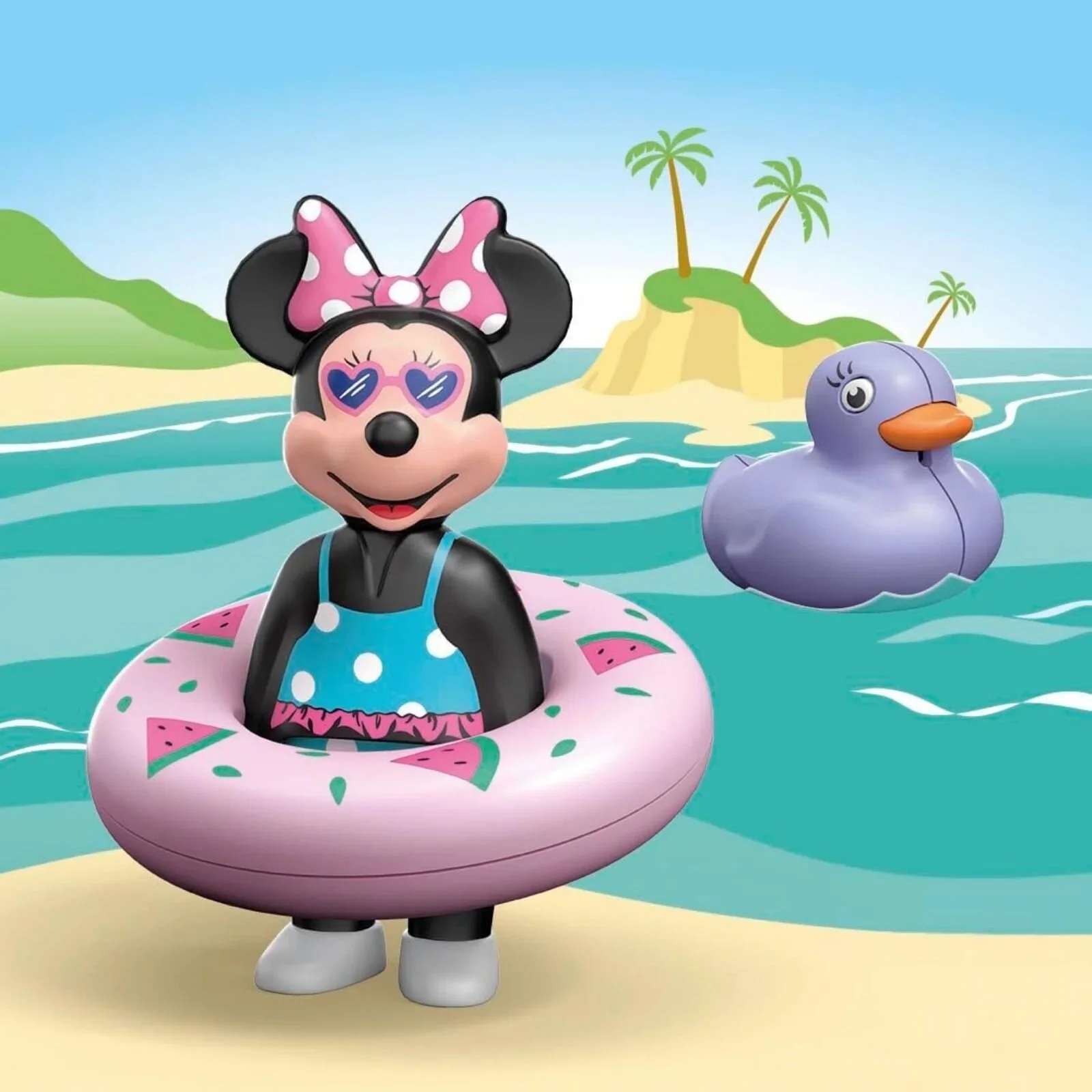 Playmobil Junior Disney Minnie Mouse's Beach Trip 71706 - Image 4