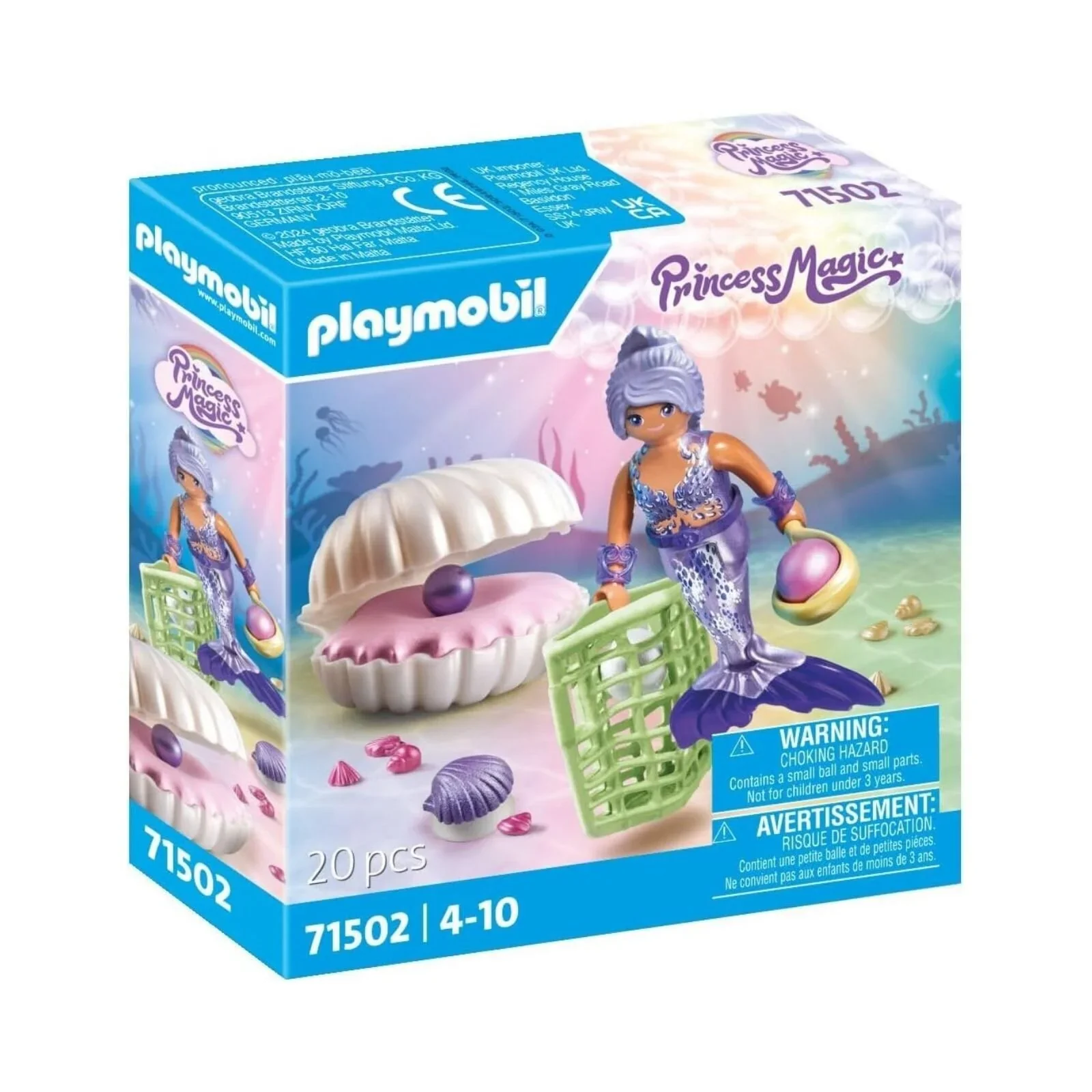 Playmobil Princess Magic 71502 Mermaid with Pearl Seashell - Image 2