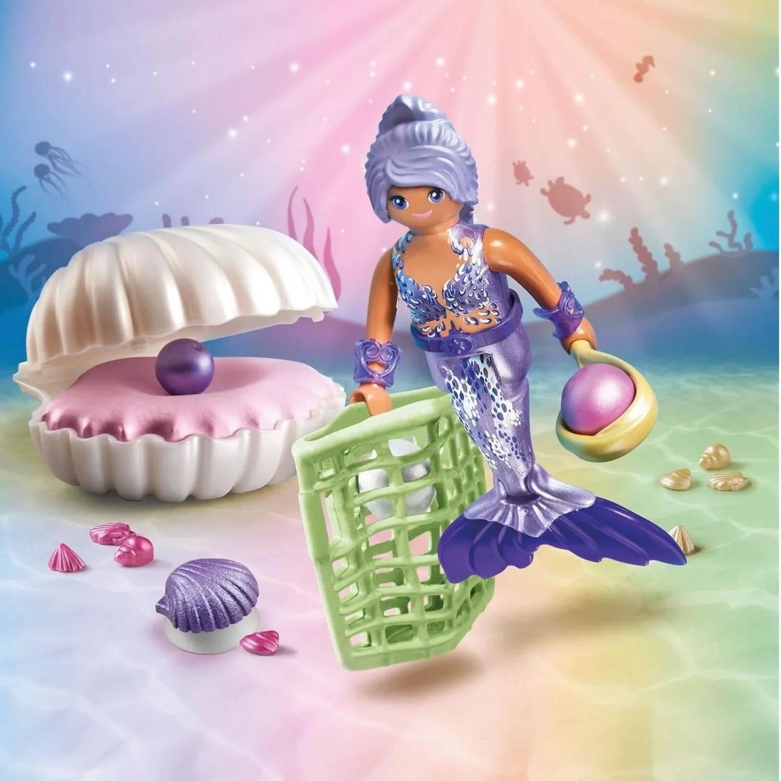 Playmobil Princess Magic 71502 Mermaid with Pearl Seashell - Image 3