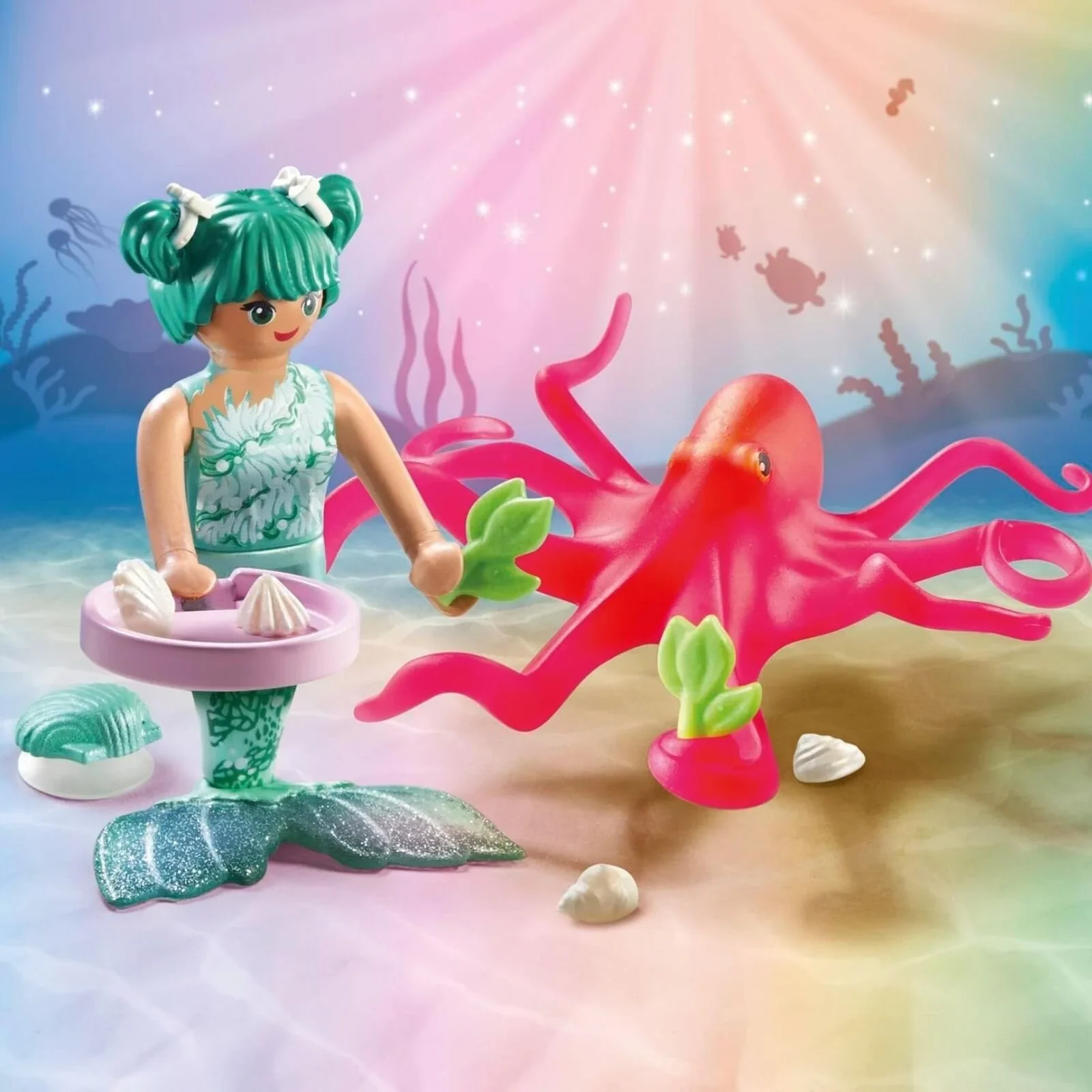 Playmobil Princess Magic 71503 Mermaid with Octopus - Image 3