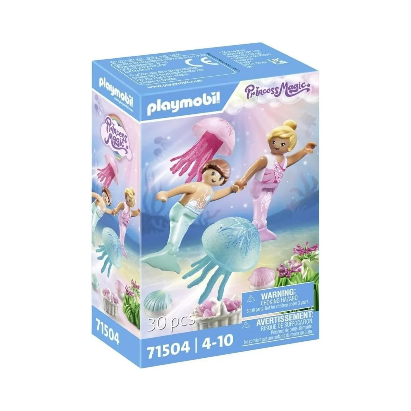Playmobil Princess Magic 71504 Mermaid Children with Jellyfish - Image 3