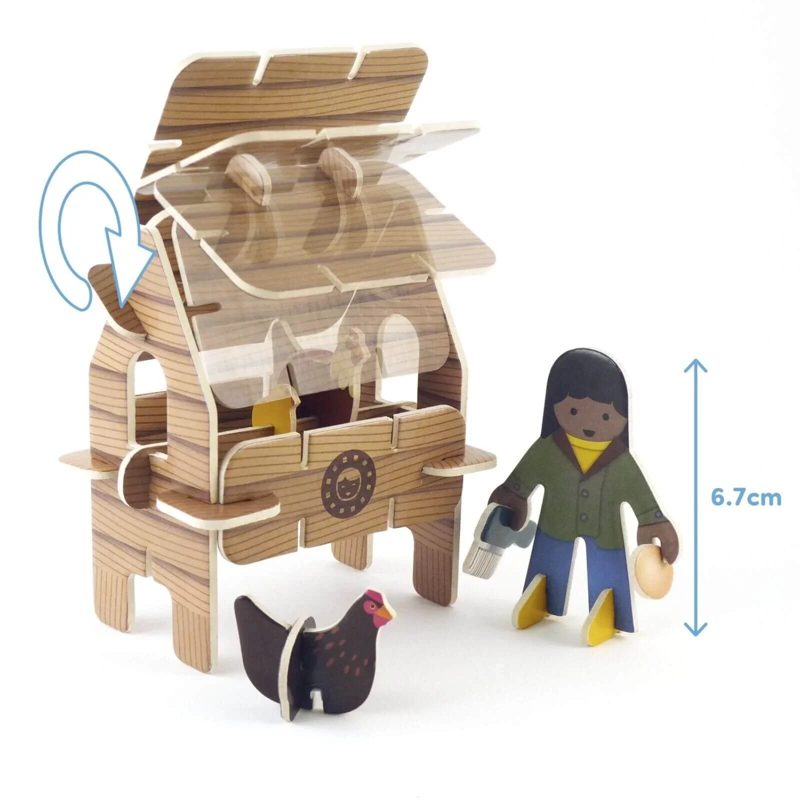 Playpress Toys Farmyard Playset - Image 5