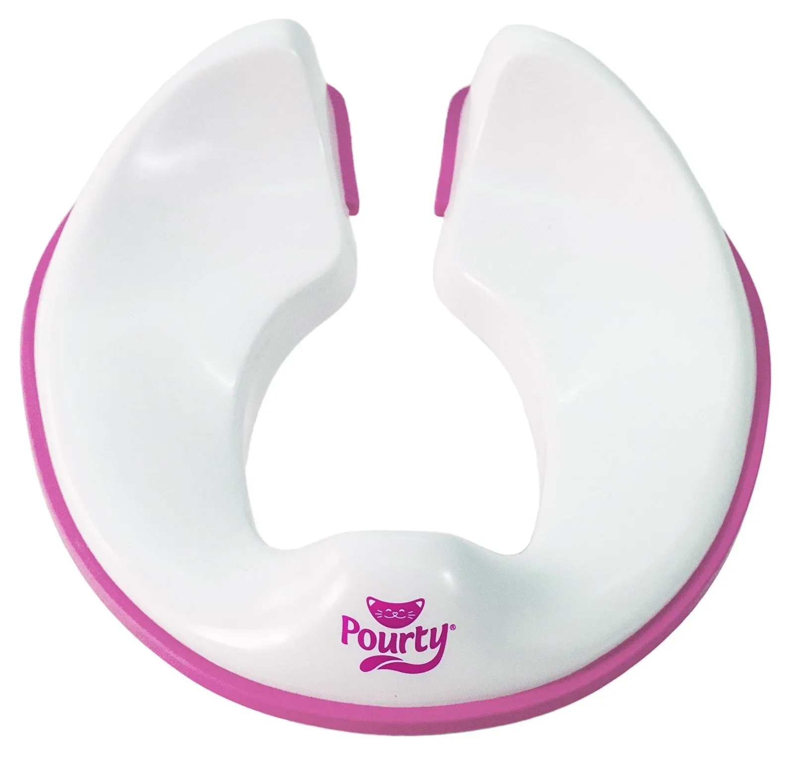 Pourty Flexi-Fit Toilet Trainer - Pink - Image 2