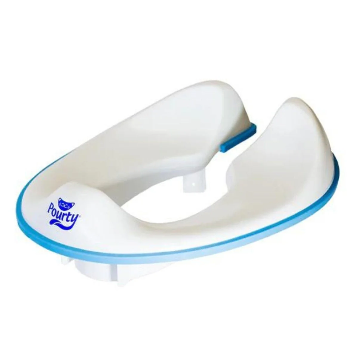 Pourty Flexi-Fit Toilet Trainer - Blue - Image 2
