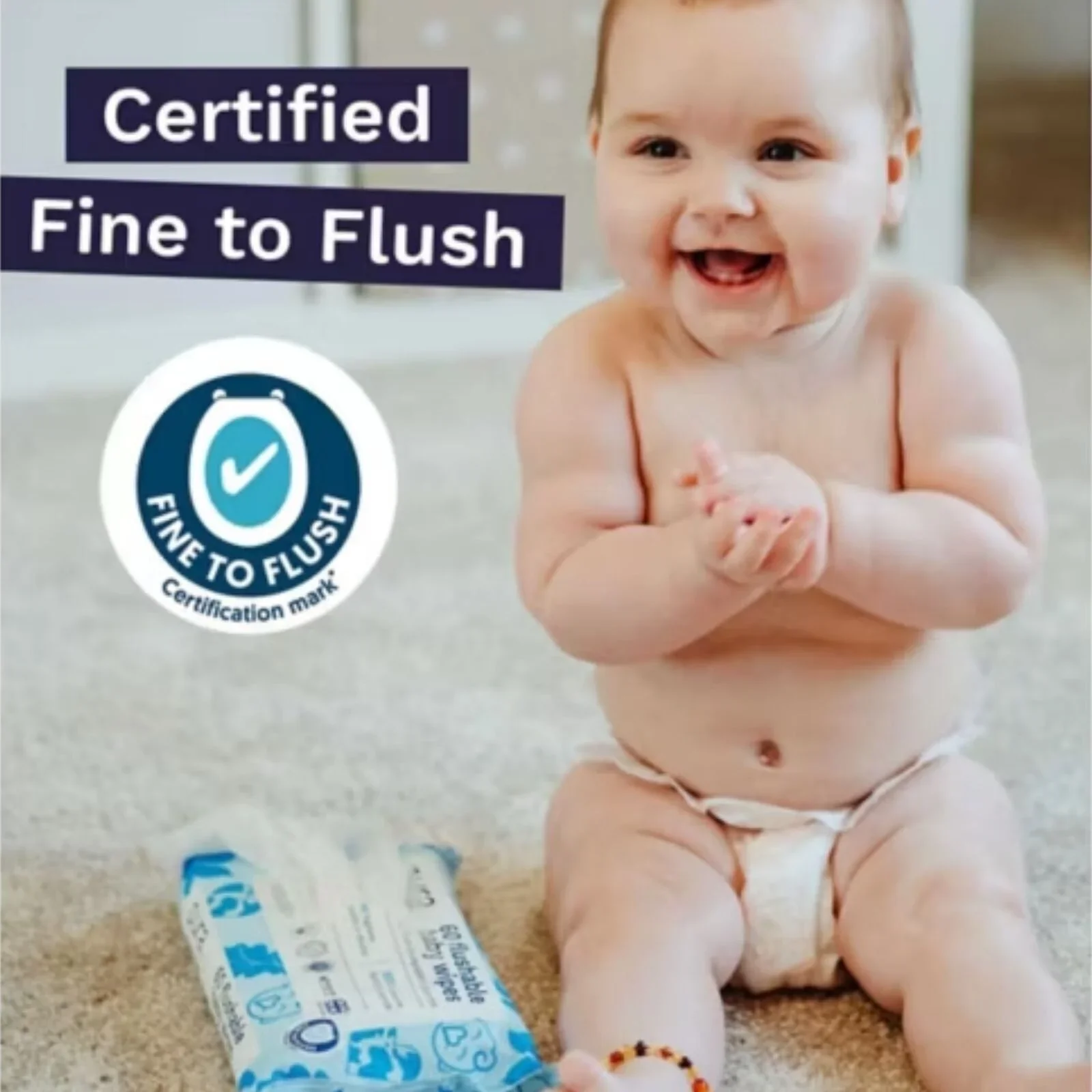 Pura Wipes Flushable 60 pcs - Image 5