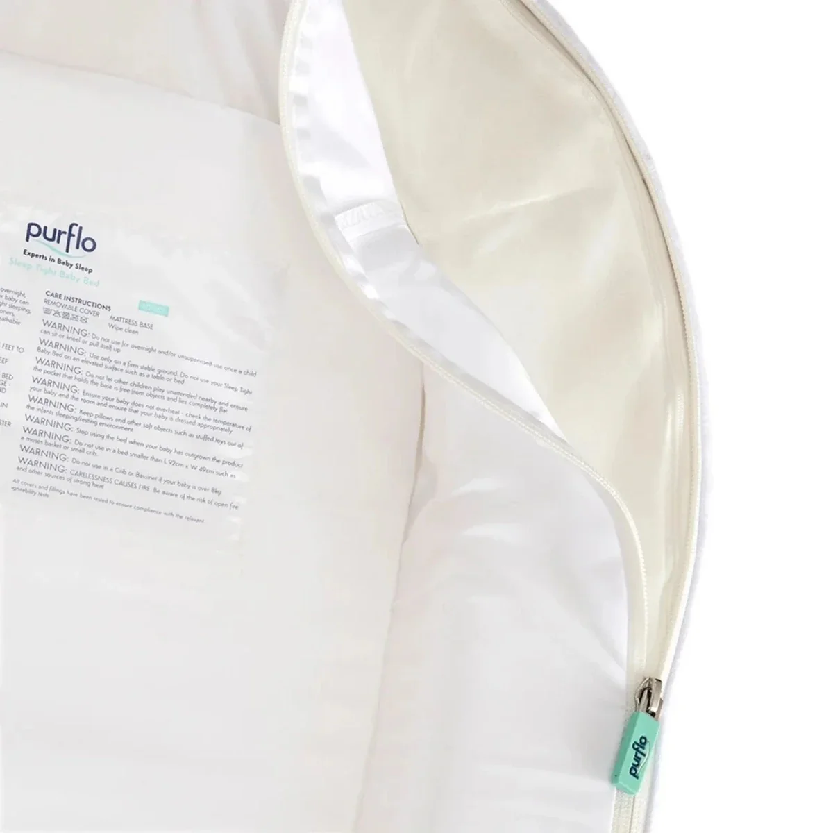 Purflo Sleep Tight Bed - White - Image 5