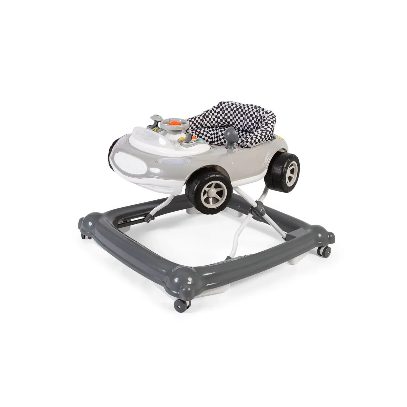 Red Kite Baby Go Round Race Sporty Car Electronic Walkers - Grey - Image 7