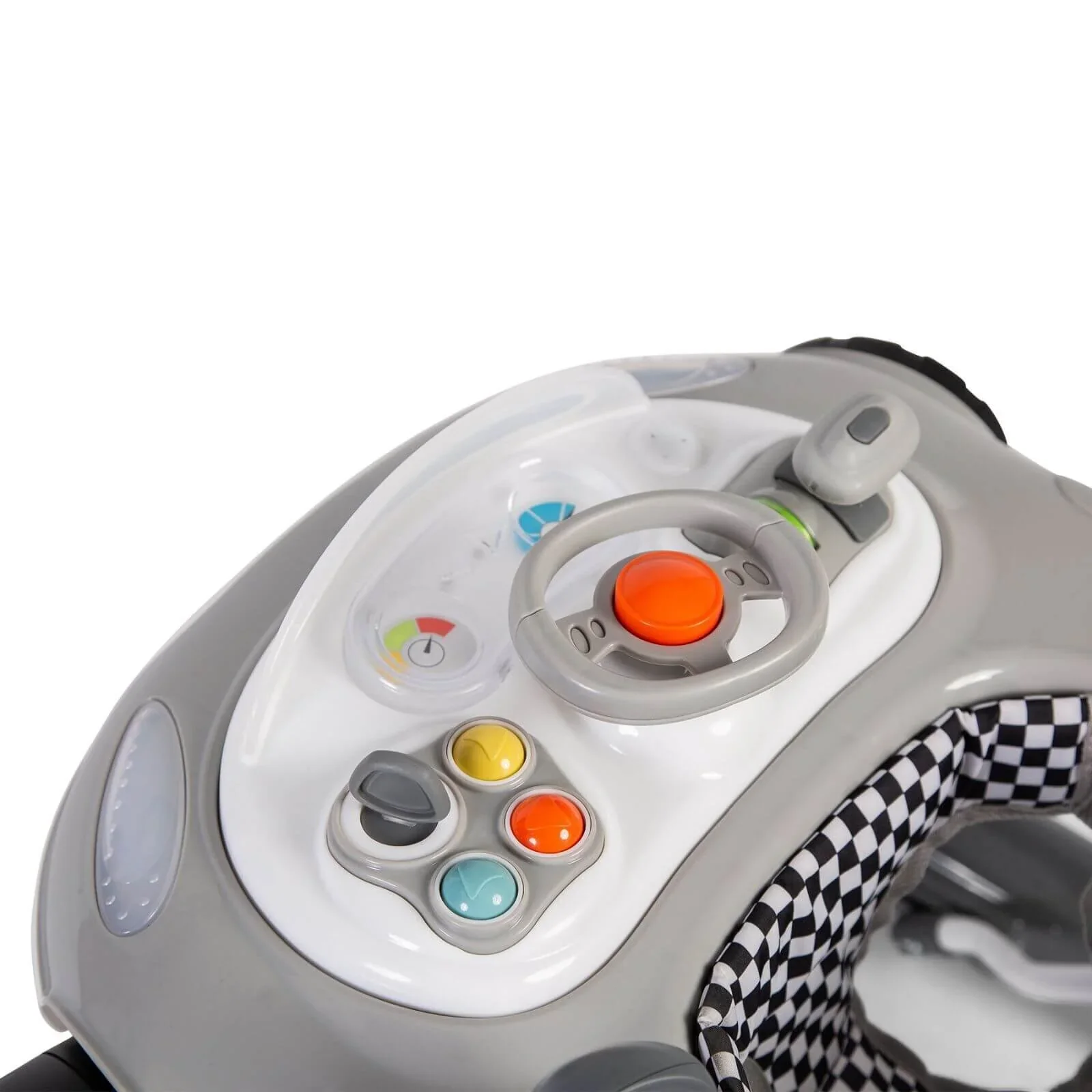 Red Kite Baby Go Round Race Sporty Car Electronic Walkers - Grey - Image 9