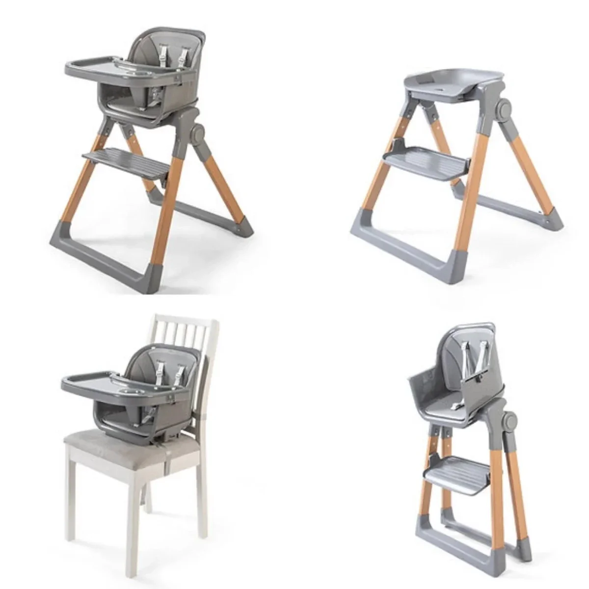 Red Kite Feed Me Orbit Highchair - Grey - Image 7