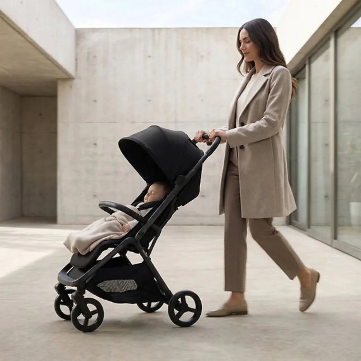 Red Kite Push Me Astro Stroller - Black - Image 14