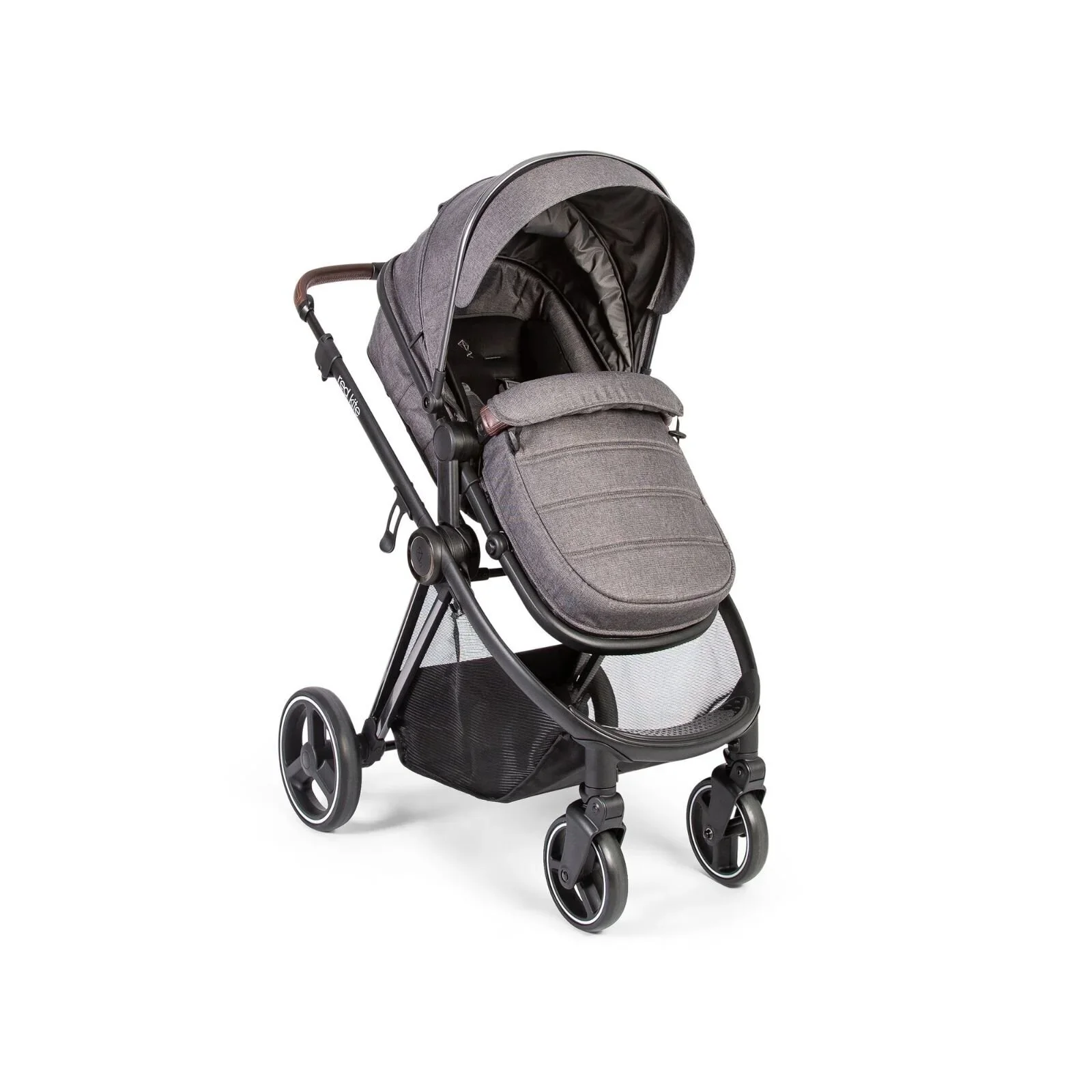 Red Kite Push Me Pace i-Size 3-in-1 Travel System - Grey - Image 13