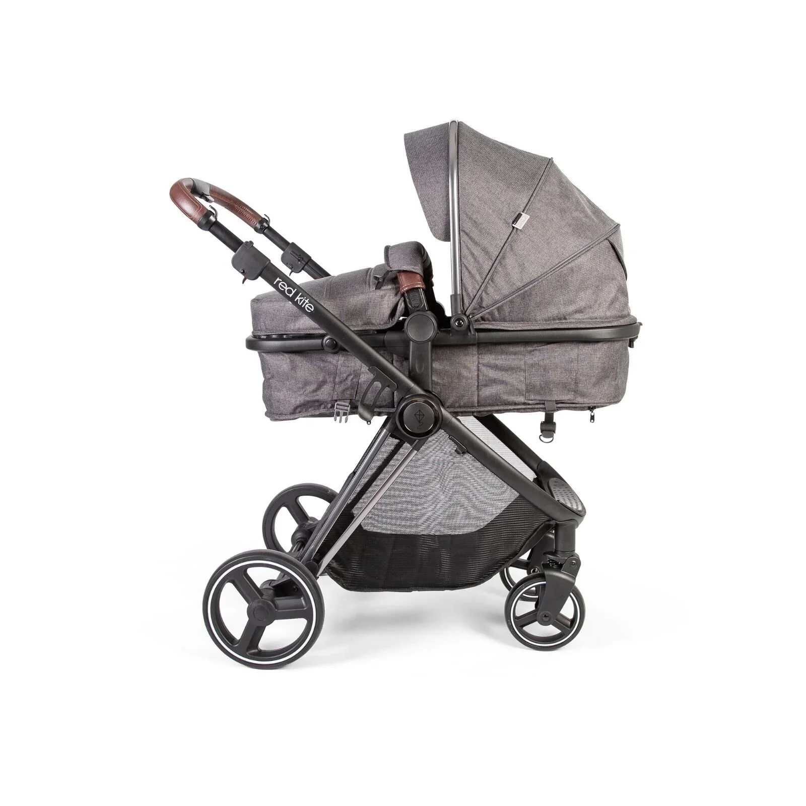 Red Kite Push Me Pace i-Size 3-in-1 Travel System - Grey - Image 16