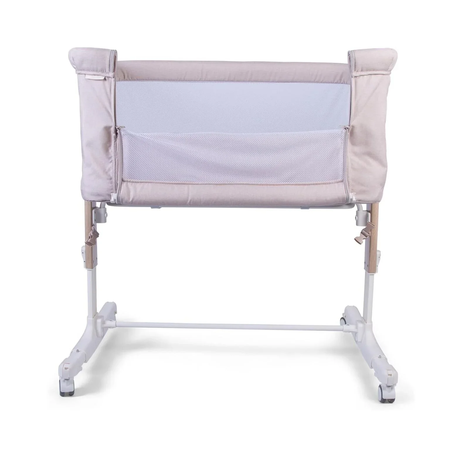 Red Kite Rockabye Bedside Crib - Oatmeal - Image 2