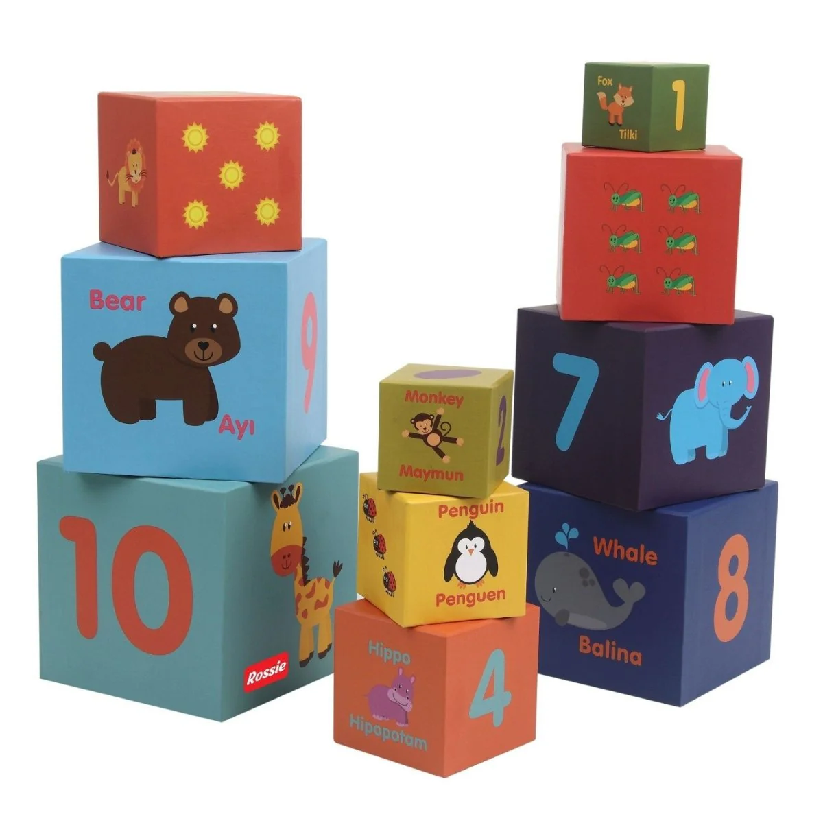 Rossie Educational Cube 10 Pieces - Image 2