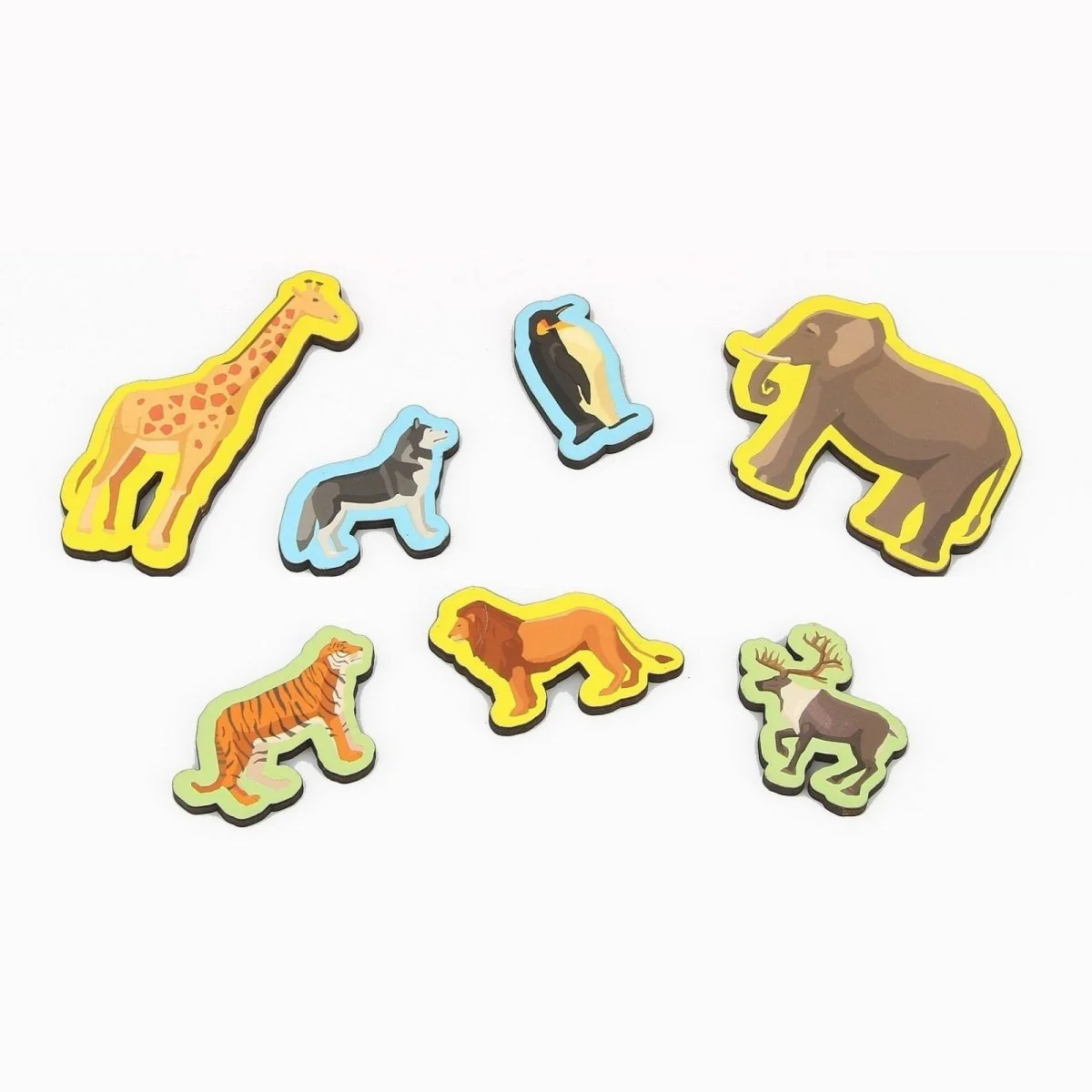 Rossie Magnetic Wooden Wild Animals - Image 3