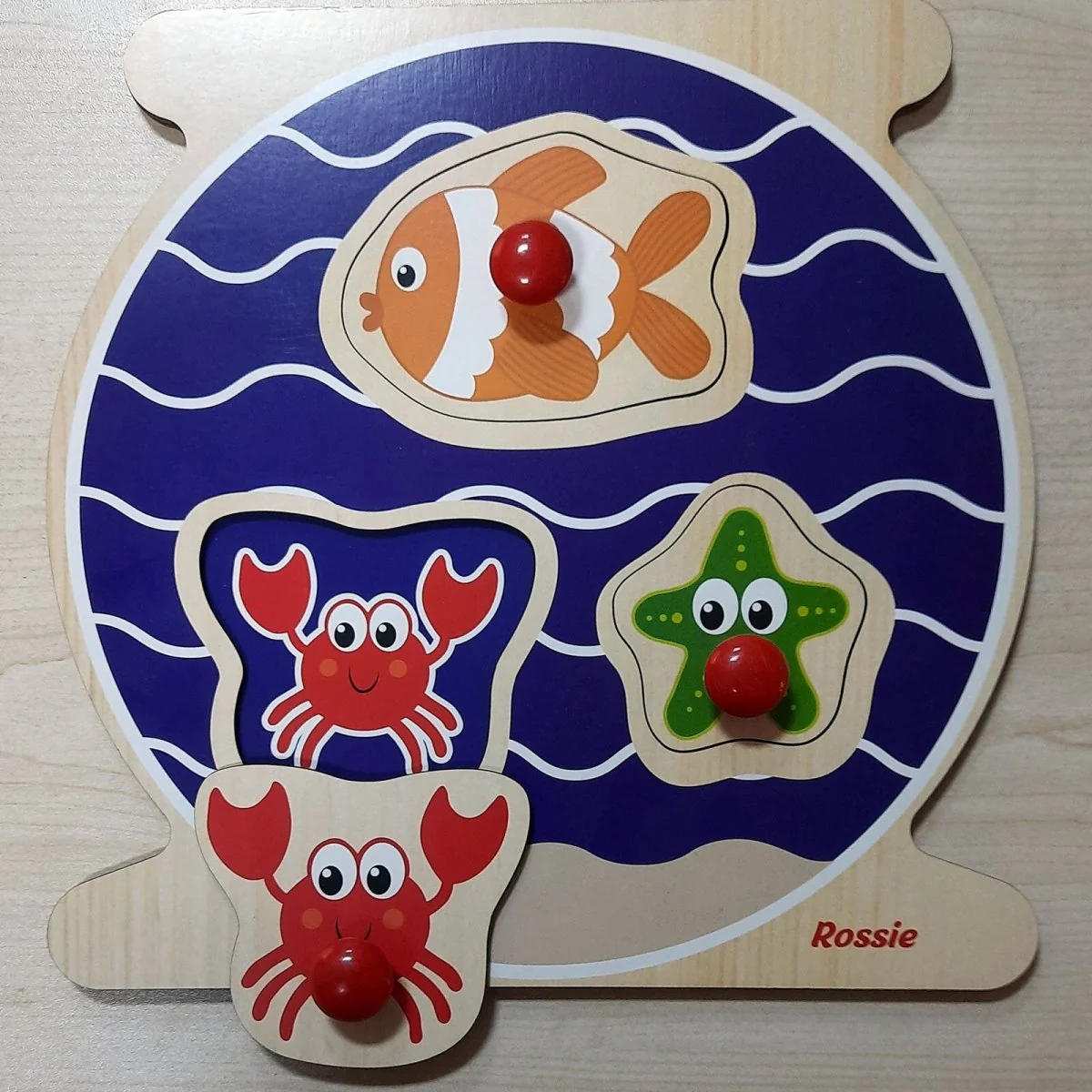 Rossie Wood First Puzzle - Aquarium - Image 5