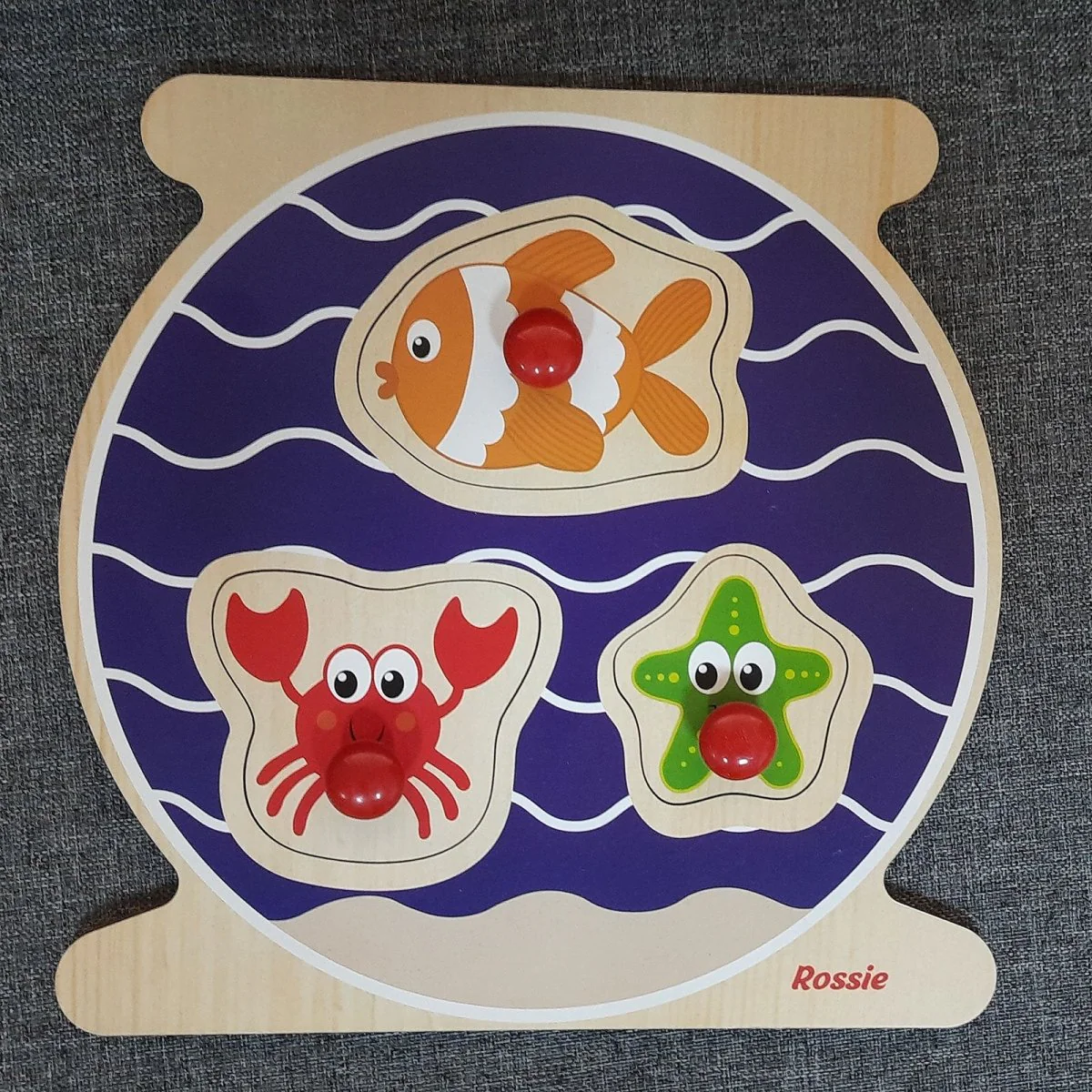 Rossie Wood First Puzzle - Aquarium - Image 6