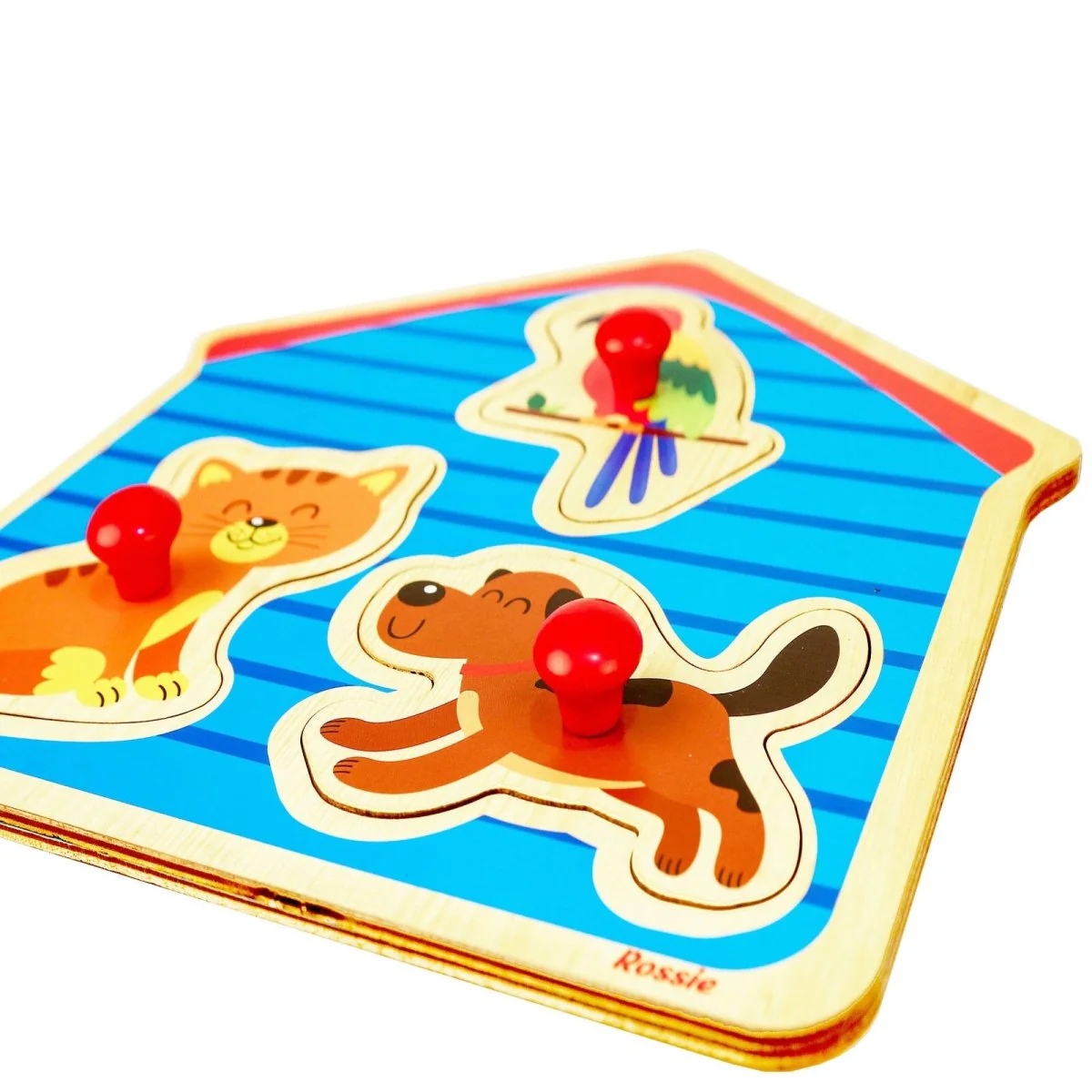 Rossie Wood First Puzzle - Pets - Image 3